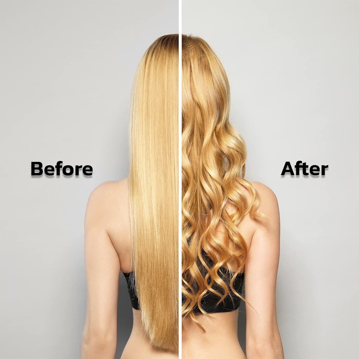 Heated rollers for top long hair