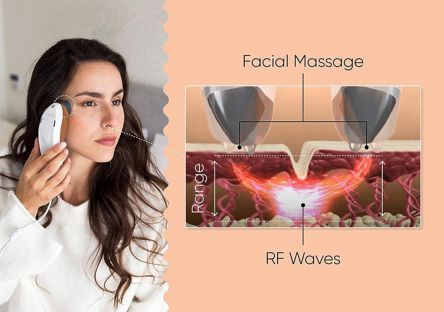 Sensilift Radio Frequency Skin Tightening Device AntiAging Kit for