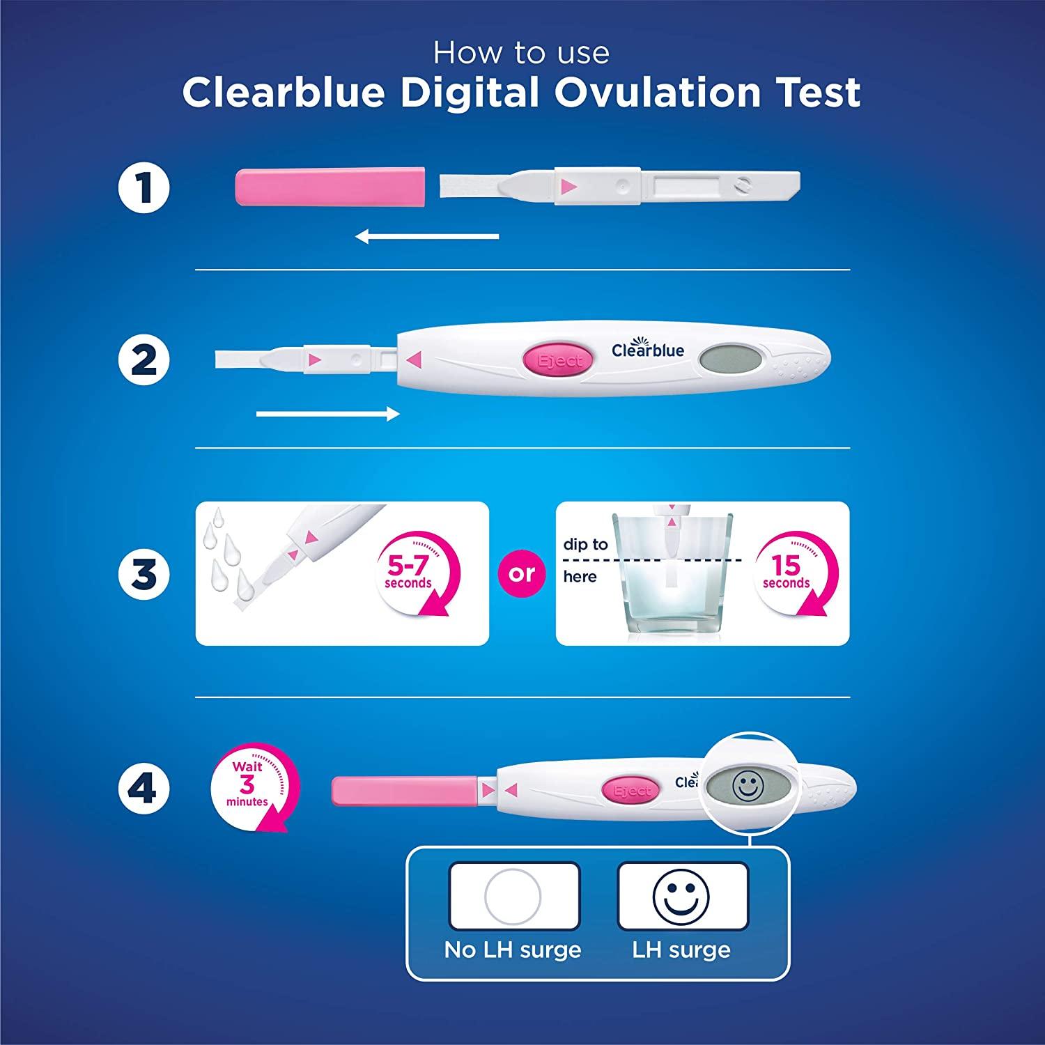 Clearblue Digital Ovulation Test - 10 Pack | Buy Now with Express  International Delivery