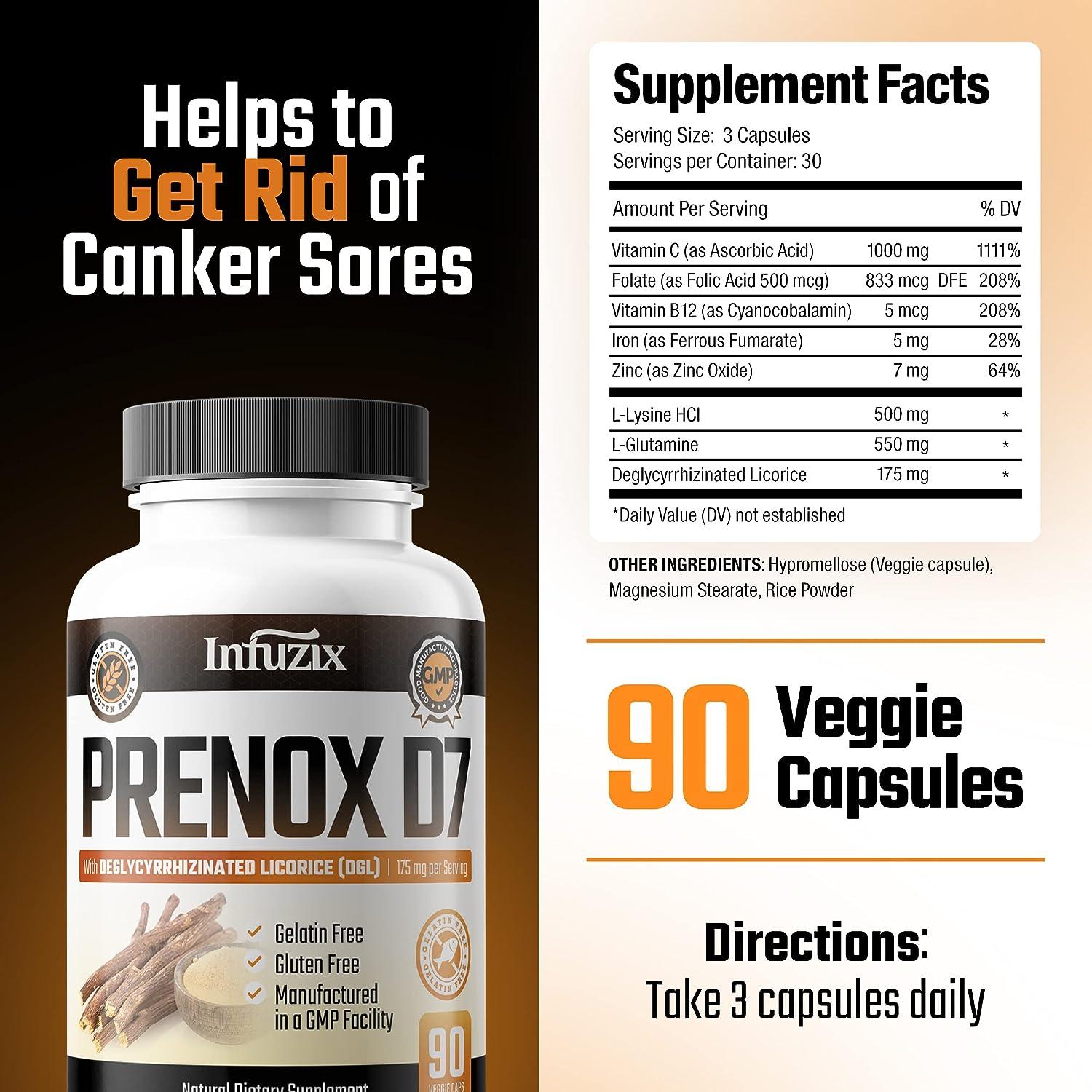 Canker Sores Prenox D7 is the Ultimate Canker Sore Treatment For Relief