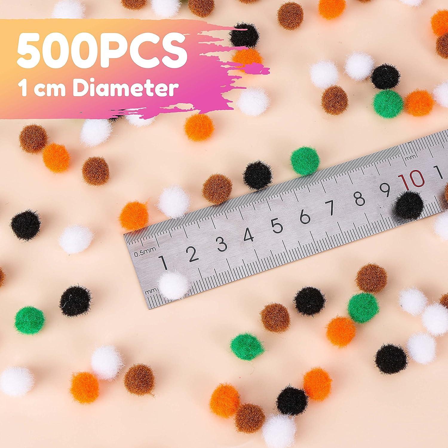 500pcs 5mm Mini Pom Pom For Crafts