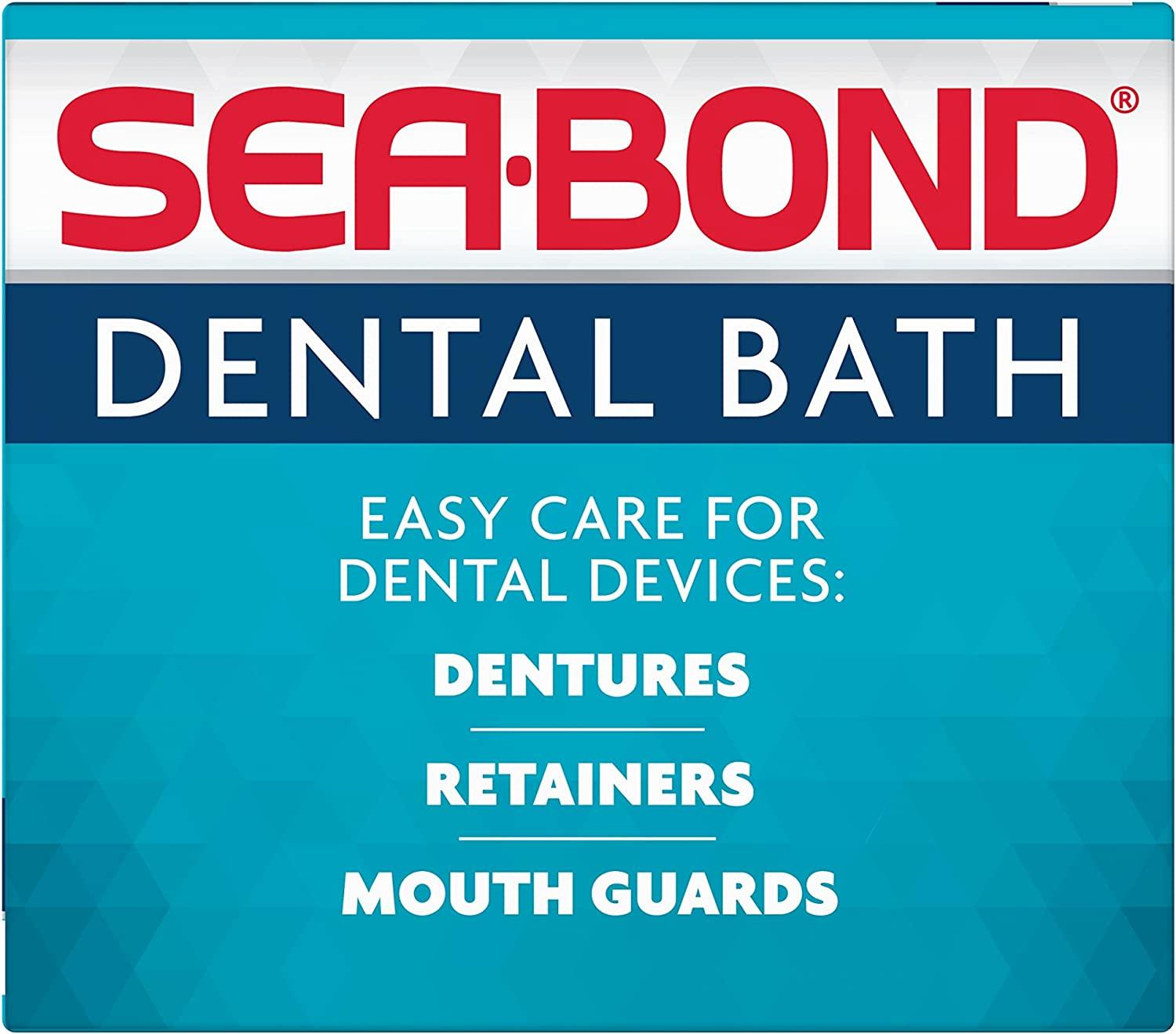 Sea-Bond Denture, Mouthguard, and Retainer Bath - Thumbnail 3