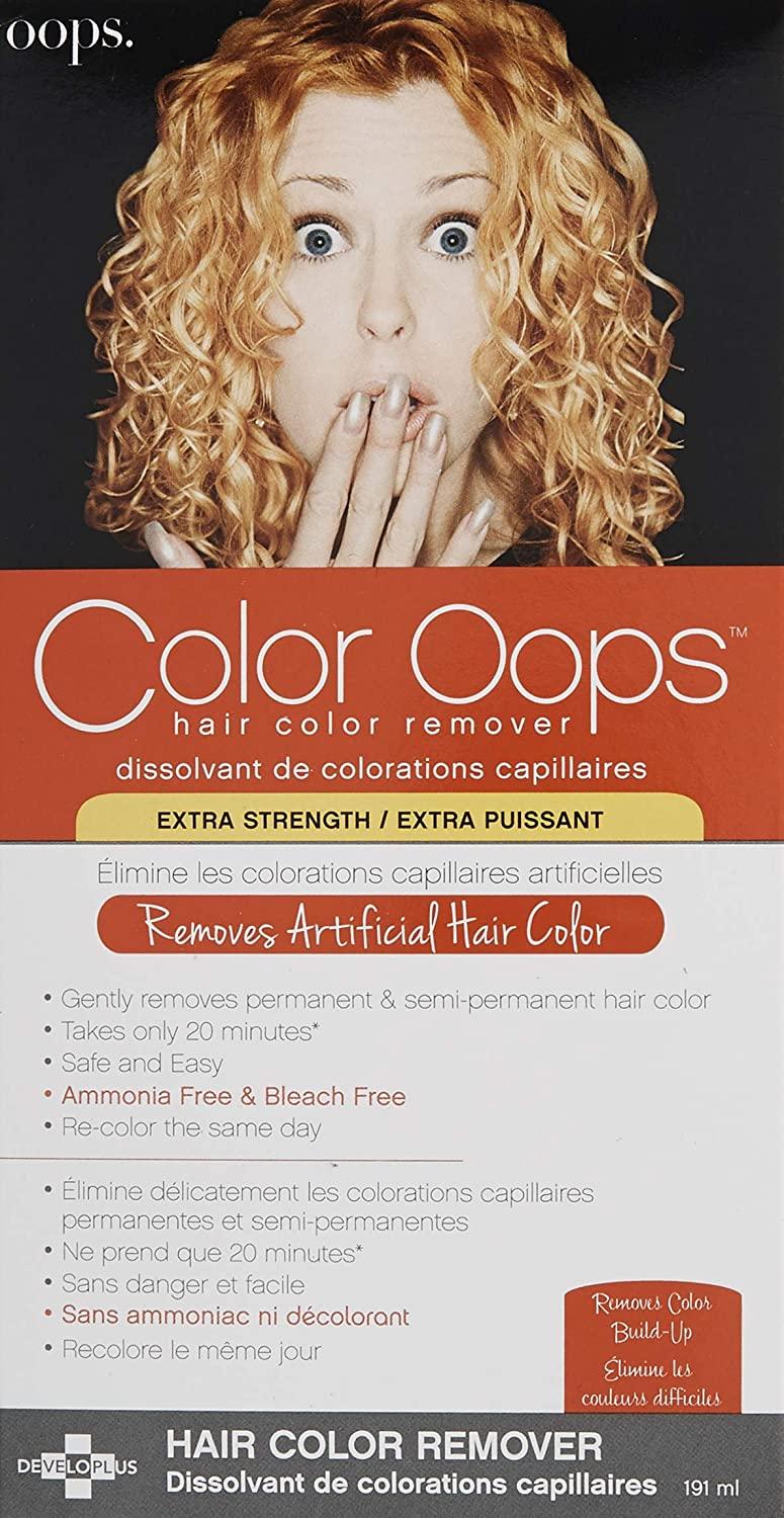 Color Oops Extra Strength Hair Color Remover, Bleach-Free Dye