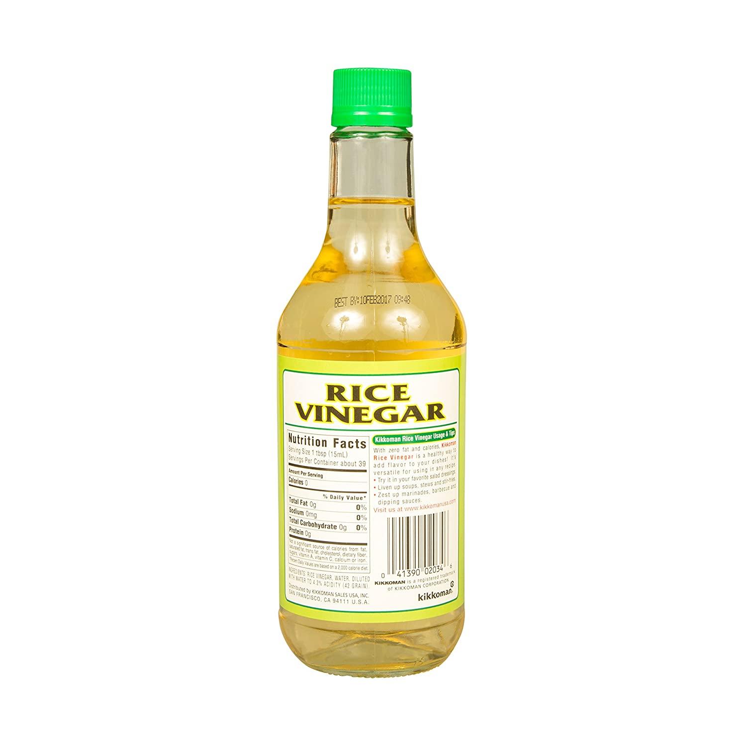 Kikkoman Rice Vinegar, 20 Ounce
