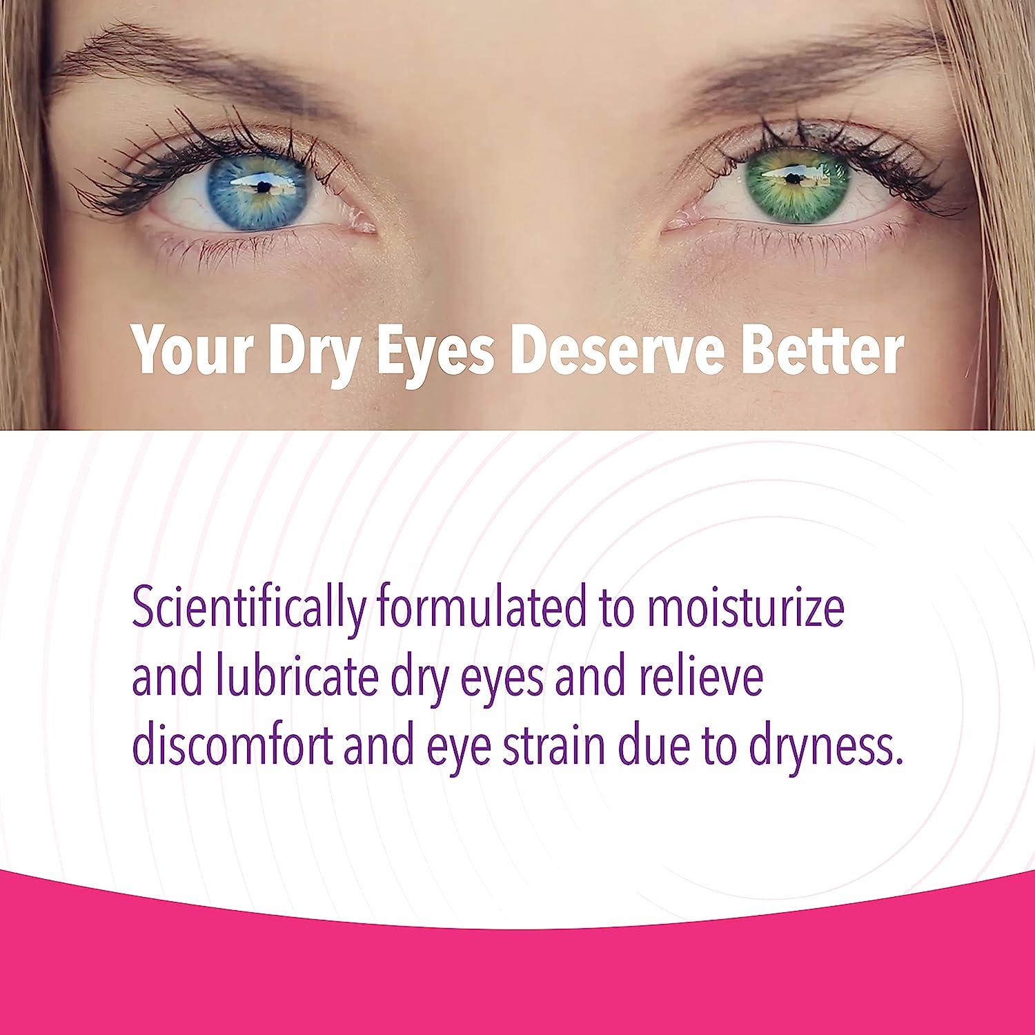 iVIZIA Sterile Lubricant Eye Drops PreservativeFree Moisturizing Dry