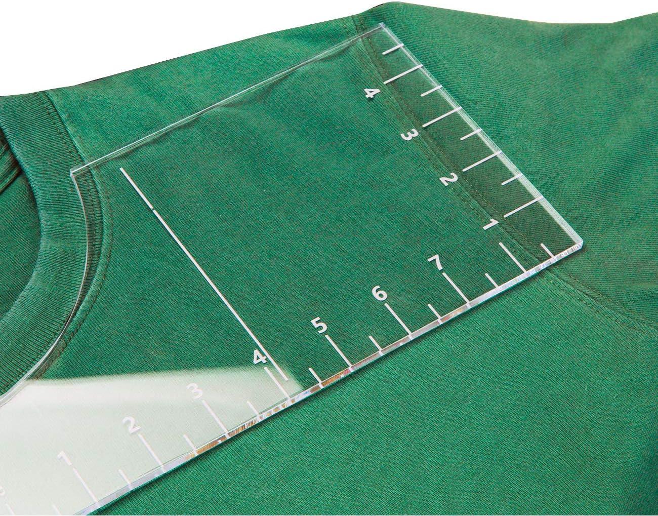 TShirt Rulers Guide, Shirt Alignment Tool for Applying Vinyl and