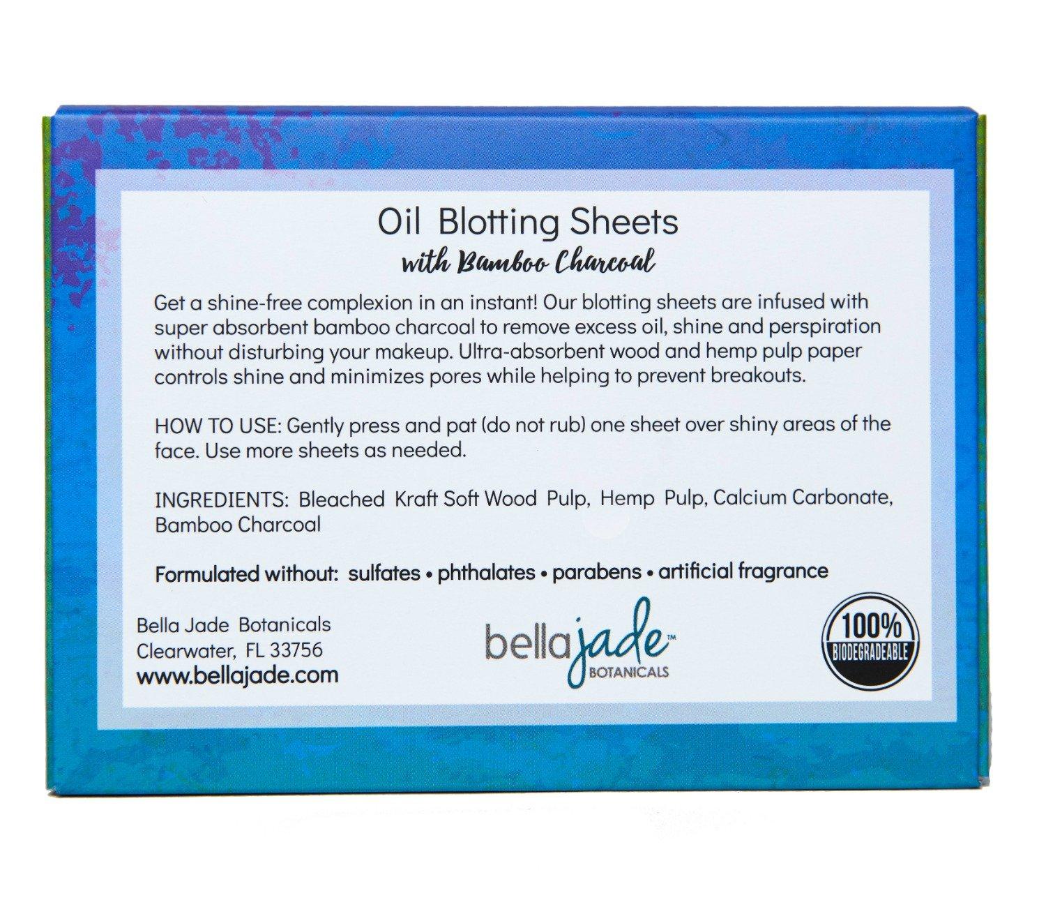 Oil Blotting Paper Sheets Instantly Absorbs Excess Oil and Shine from Face without Smudging