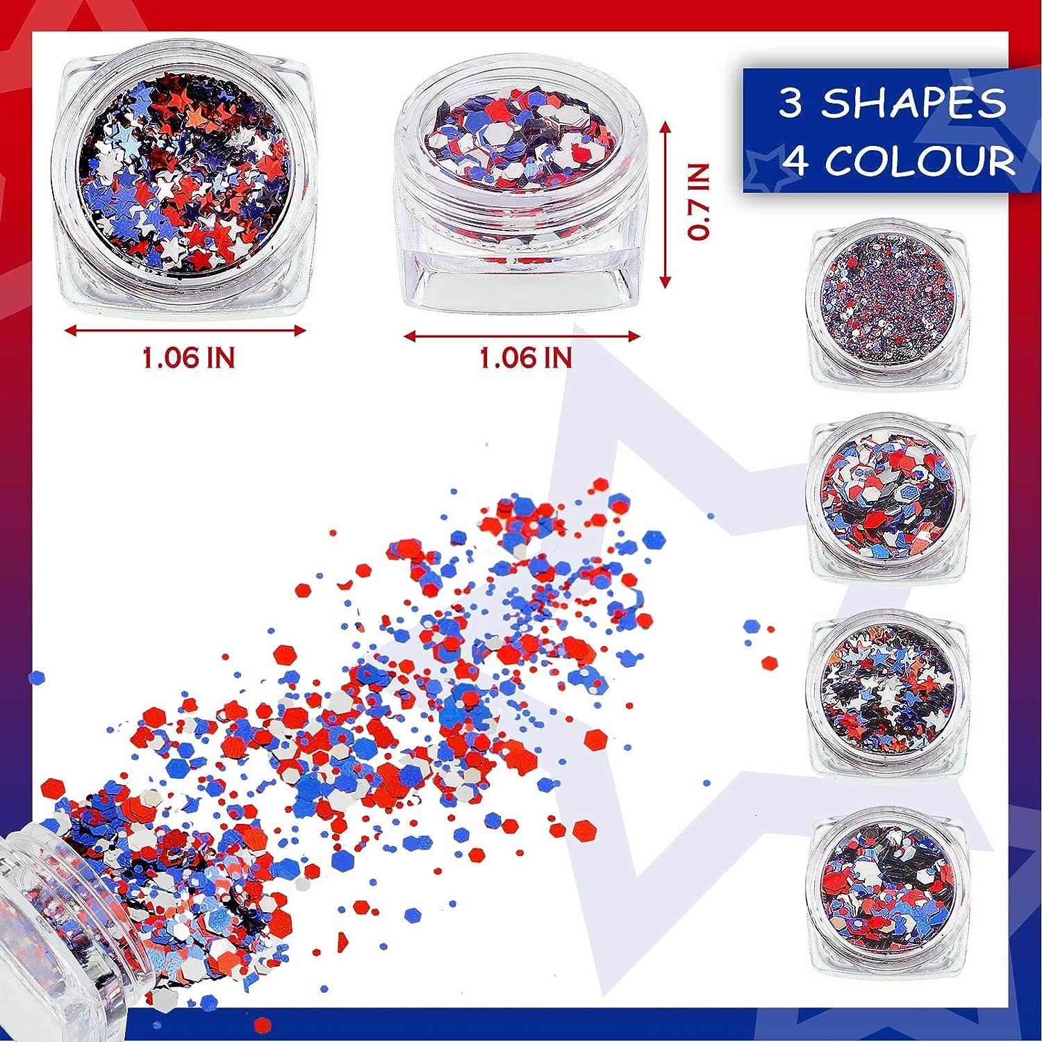 Funky Fest Confetti Glitter Dots - 1 oz Shaker