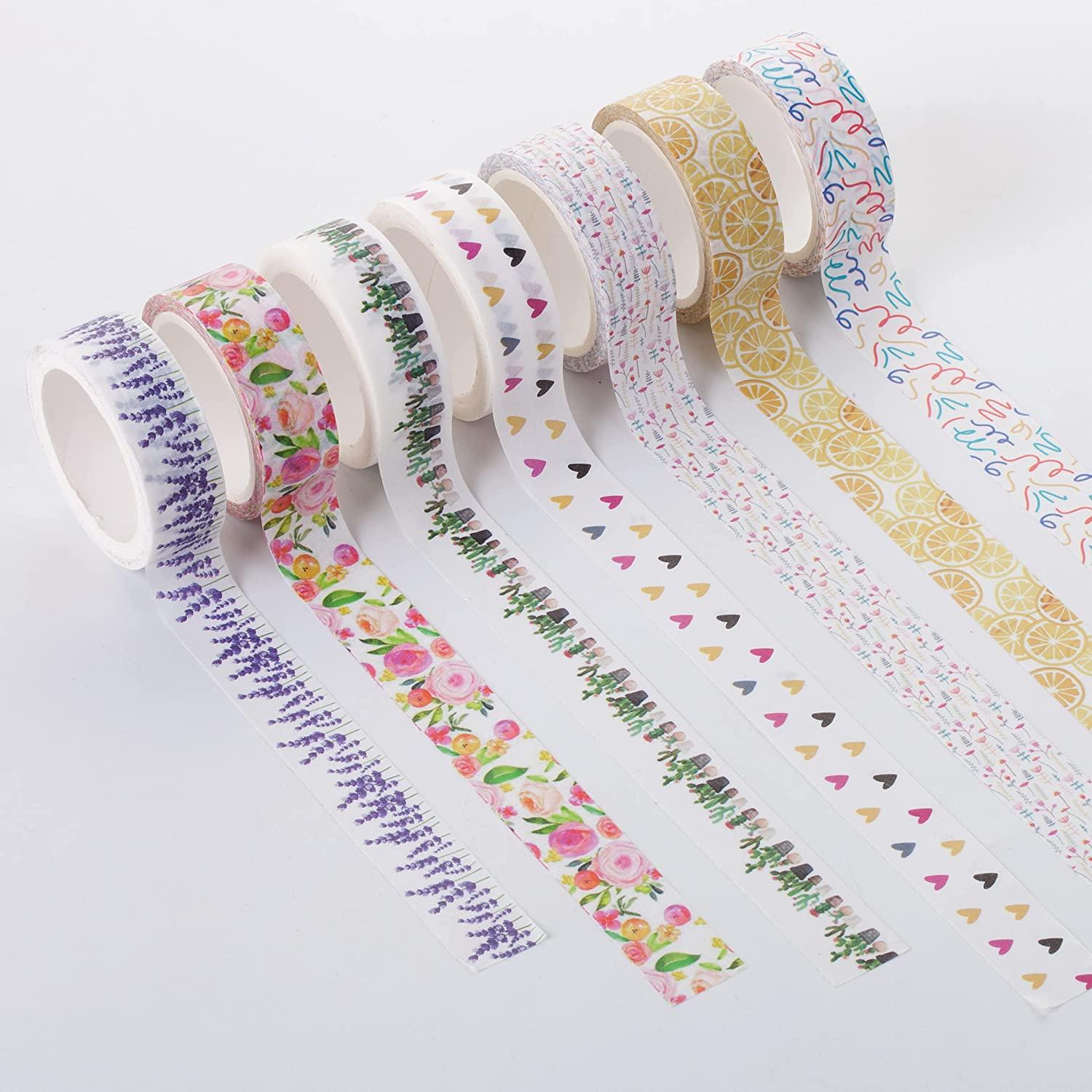 Mr. Pen- Grid Washi Tape Set, 7 Rolls, 0.6, Washi Tape for Journaling,  Decorative Tape - Mr. Pen Store