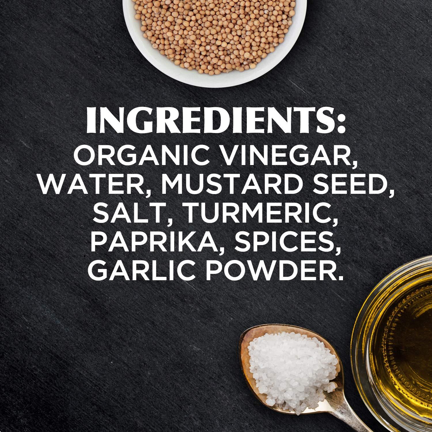 Gulden's Bold Yellow Mustard Squeeze Bottle, Keto Friendly, 12 oz