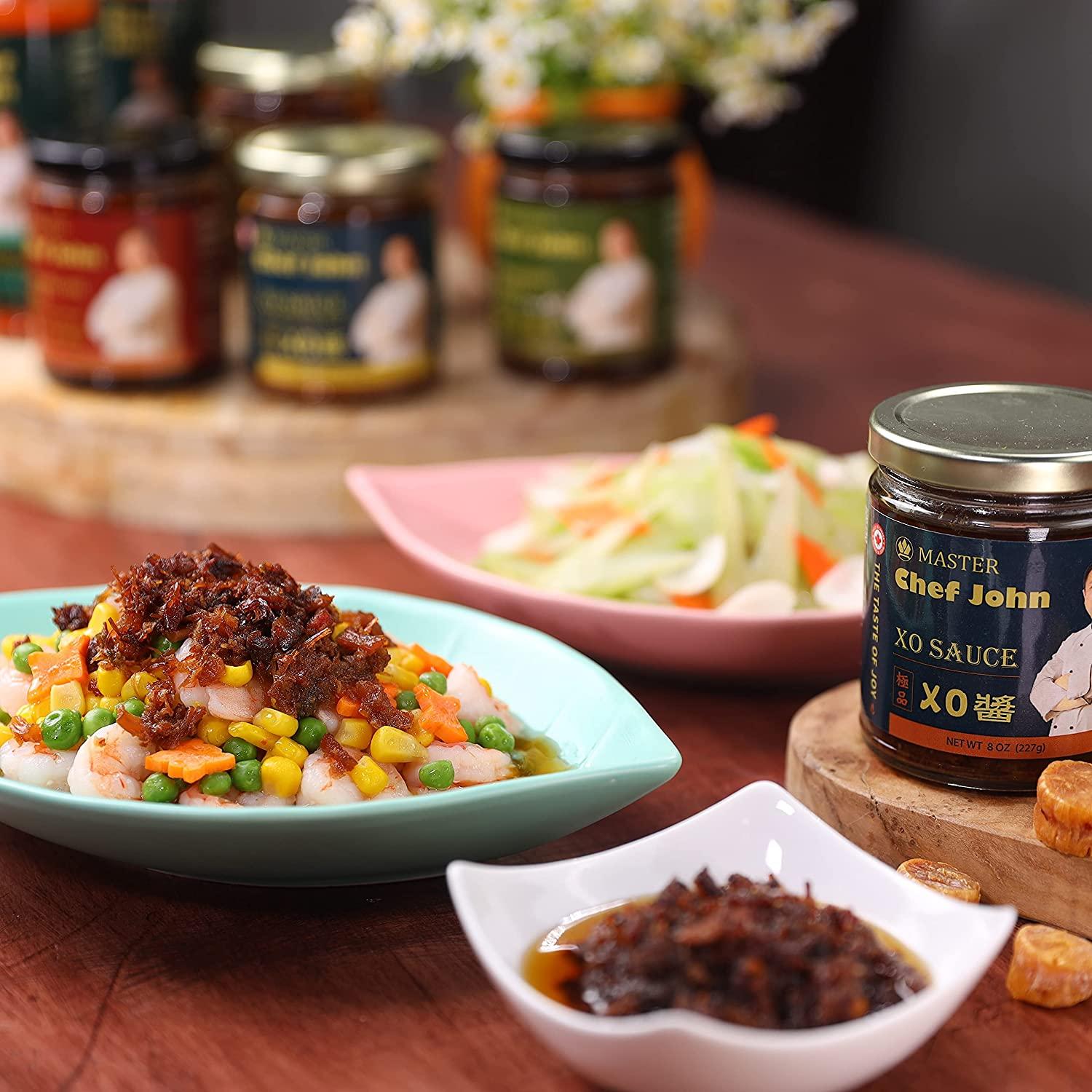 Master Chef John Exquisite XO Sauce, Loaded with Umami Flavors of Dried