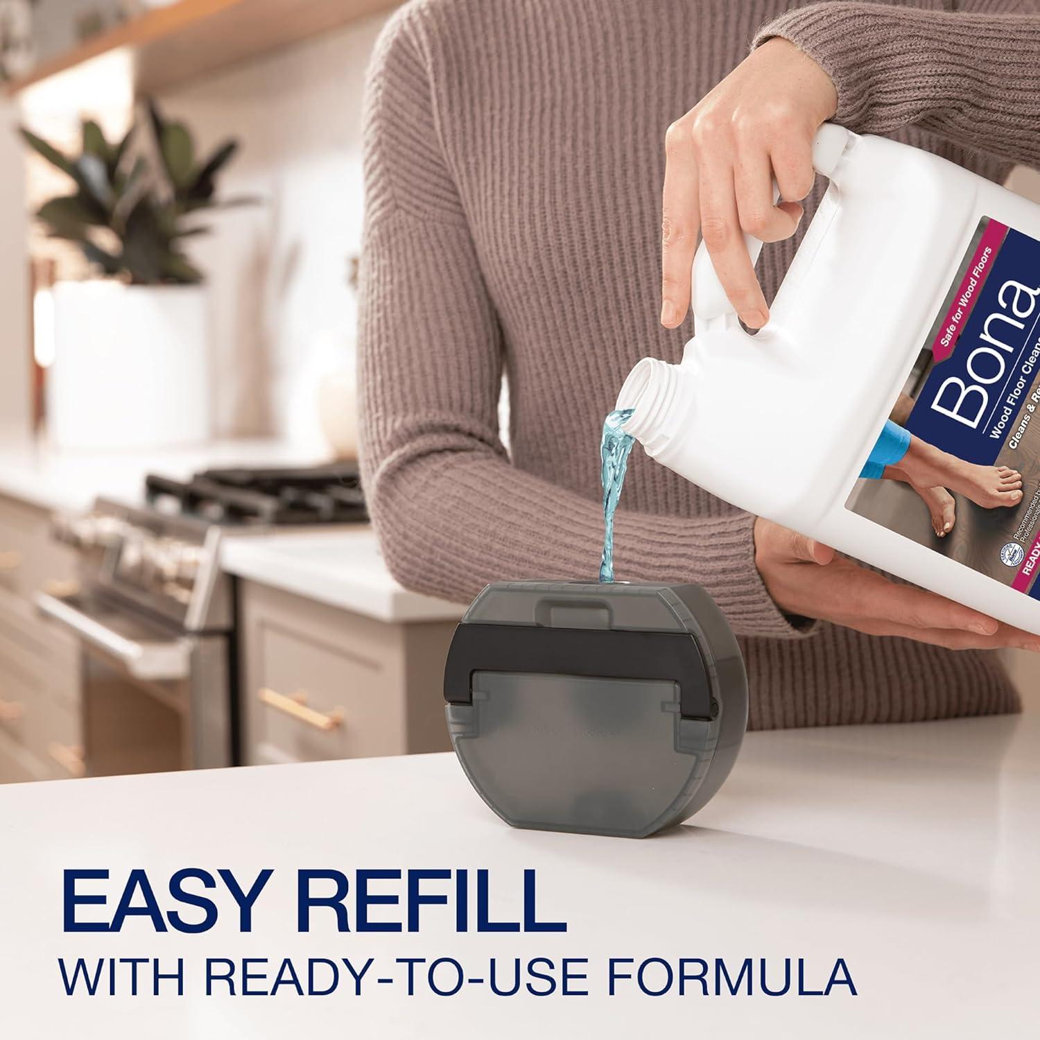 Bona Wood Floor Cleaner Liquid Wooden Floor Cleaner Robot Liquid Suitable for Varnished or