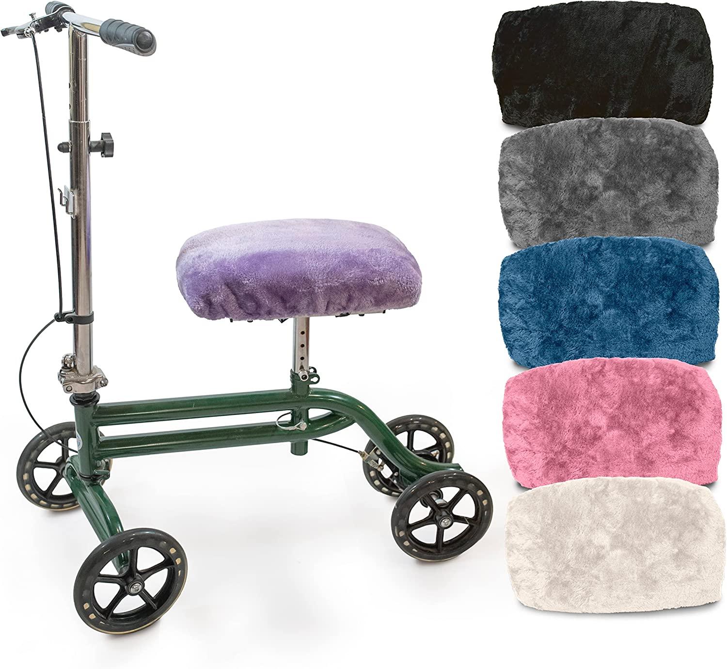 DELUXE Universal Knee Walker Pad Cover (Black)