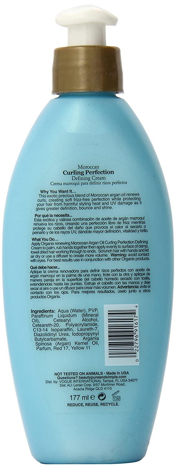 OGX Argan Oil of Morocco CurlDefining Cream AntiFrizz for All Curl