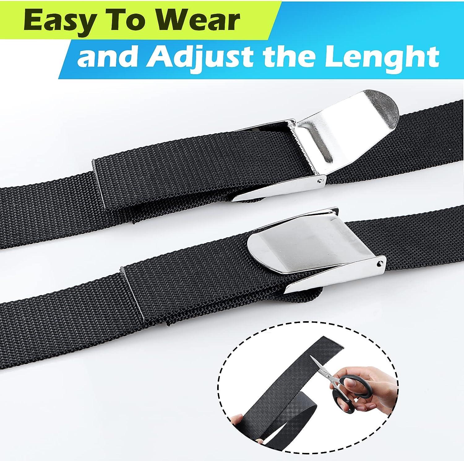 Pluzluce 60 Long Scuba Diving Weight Belt, Adjustable Snorkeling Webbing  Weight Strap Belts with Quick-Release Stainless Steel Buckle for Free  Diving, Spear Fishing Black