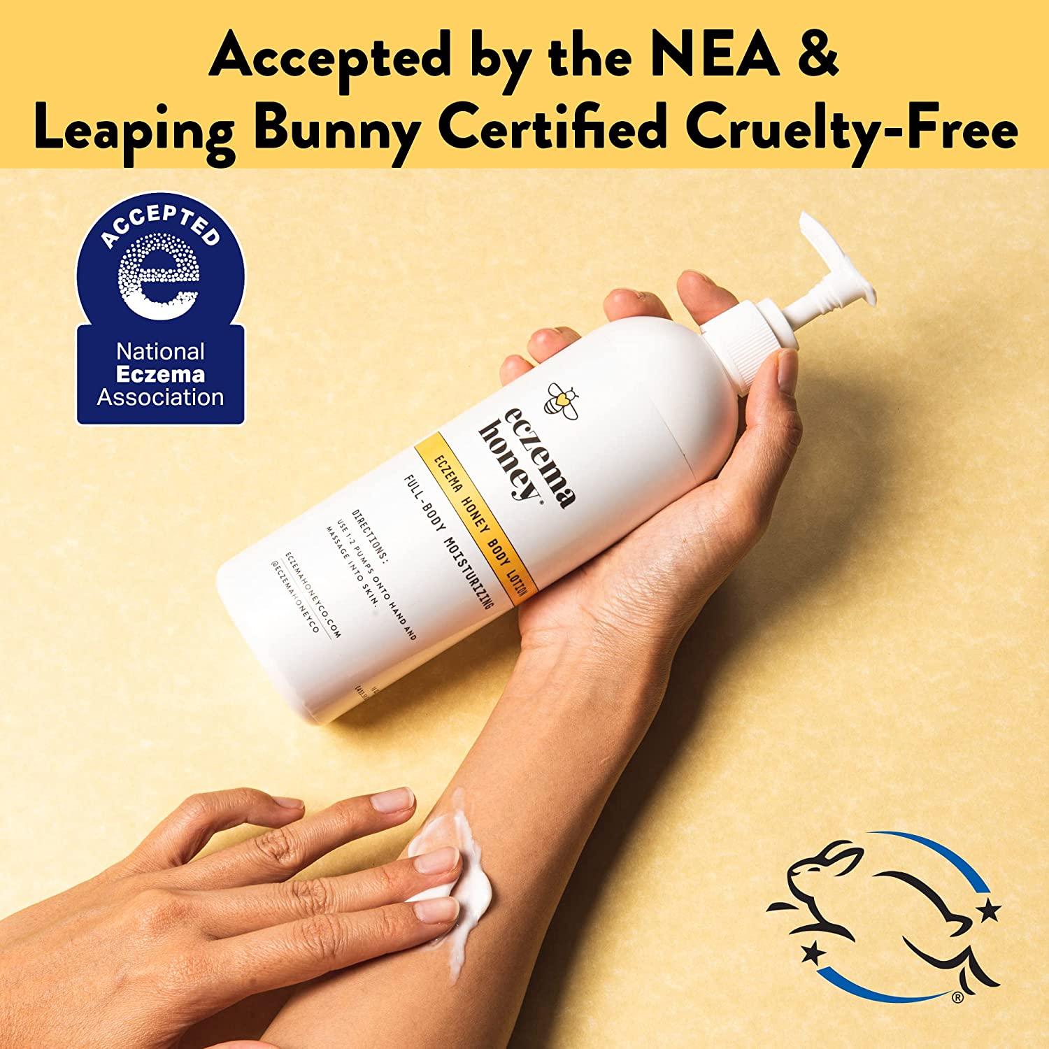 Eczema Honey Oatmeal Body Lotion for FullBody Moisturizing Sensitive