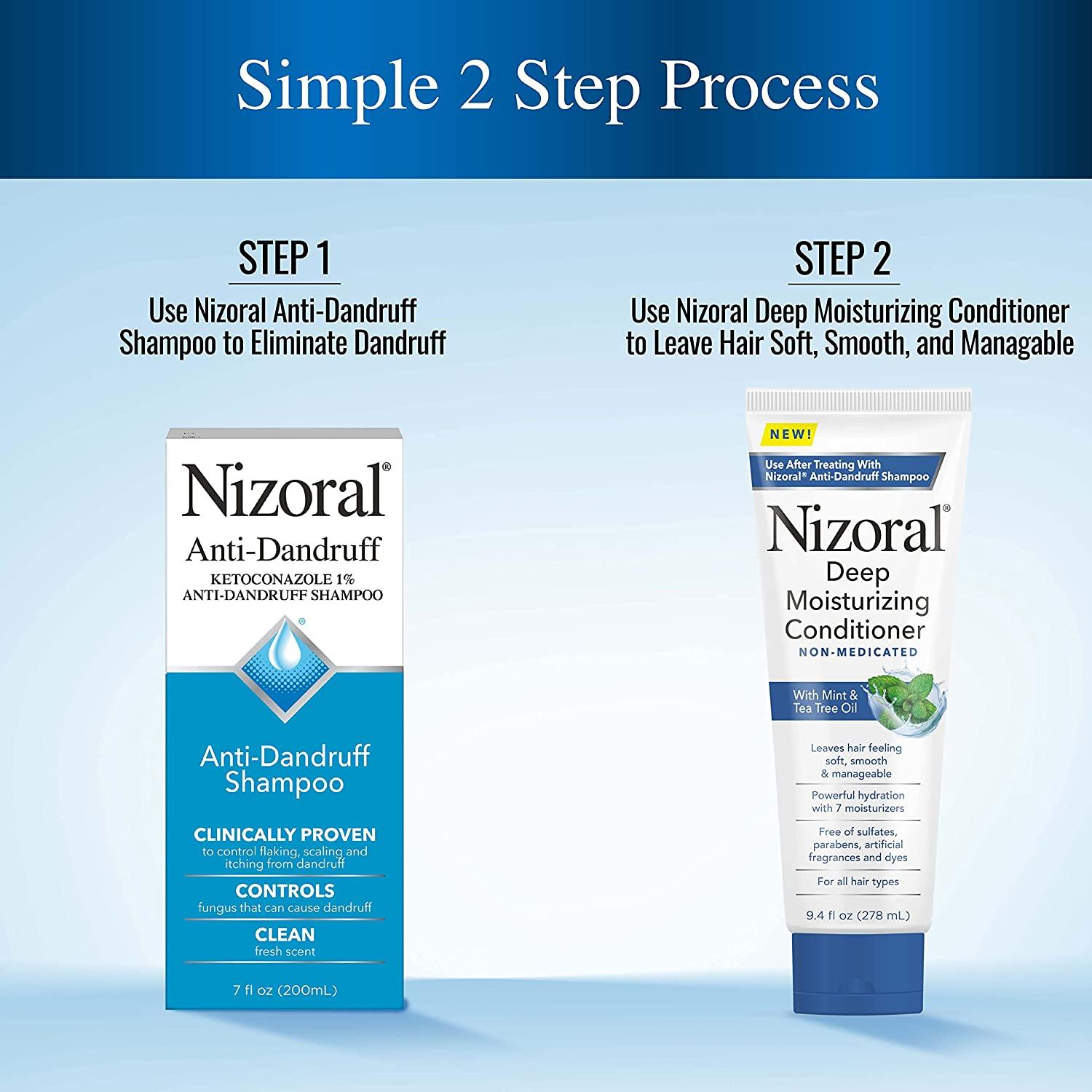 Nizoral Deep Moisturizing Conditioner with Mint & Tea Tree Oil
