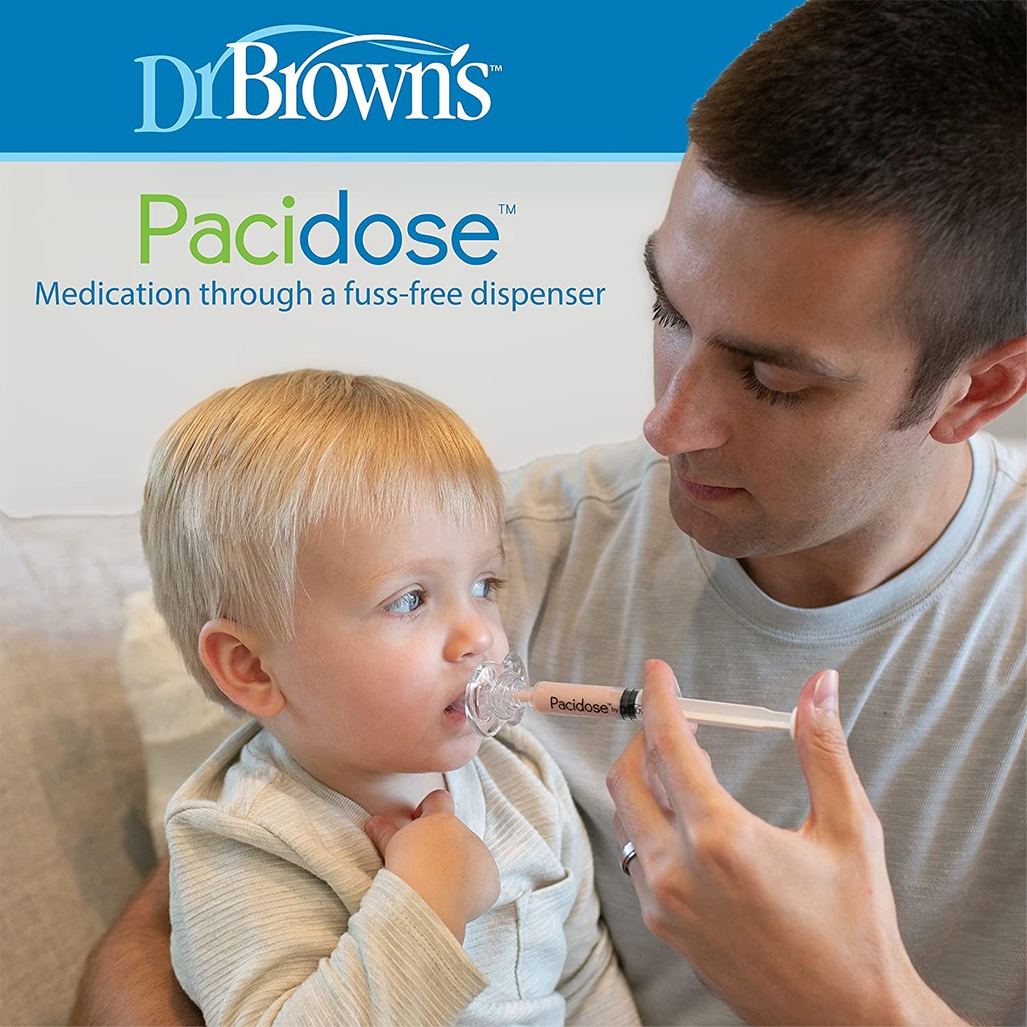 Dr. Brown's Pacidose Pacifier & Liquid Medicine Dispenser with Oral