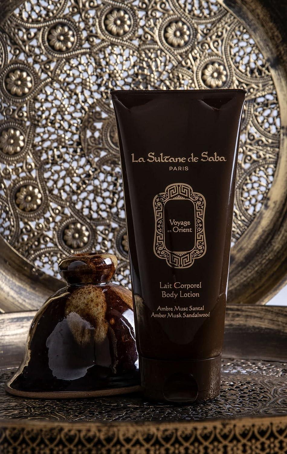 Buy La Sultane de Saba - Body Lotion Amber Vanilla Patchouli scent, 200ml -  Traveling on the road of Spices - Online at desertcartINDIA