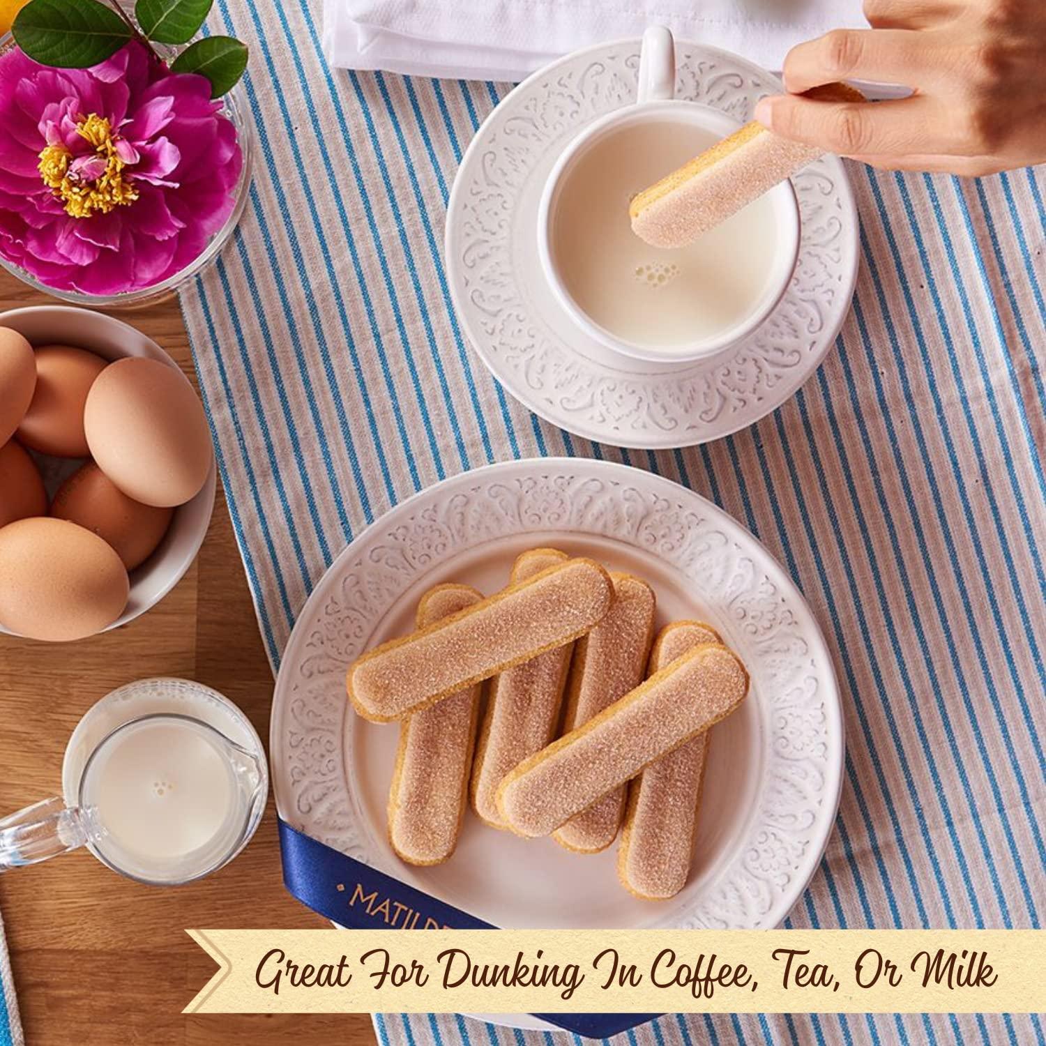 Matilde Vicenzi Vicenzovo Savoiardi Ladyfingers AllNatural Classic Italian Ladyfinger