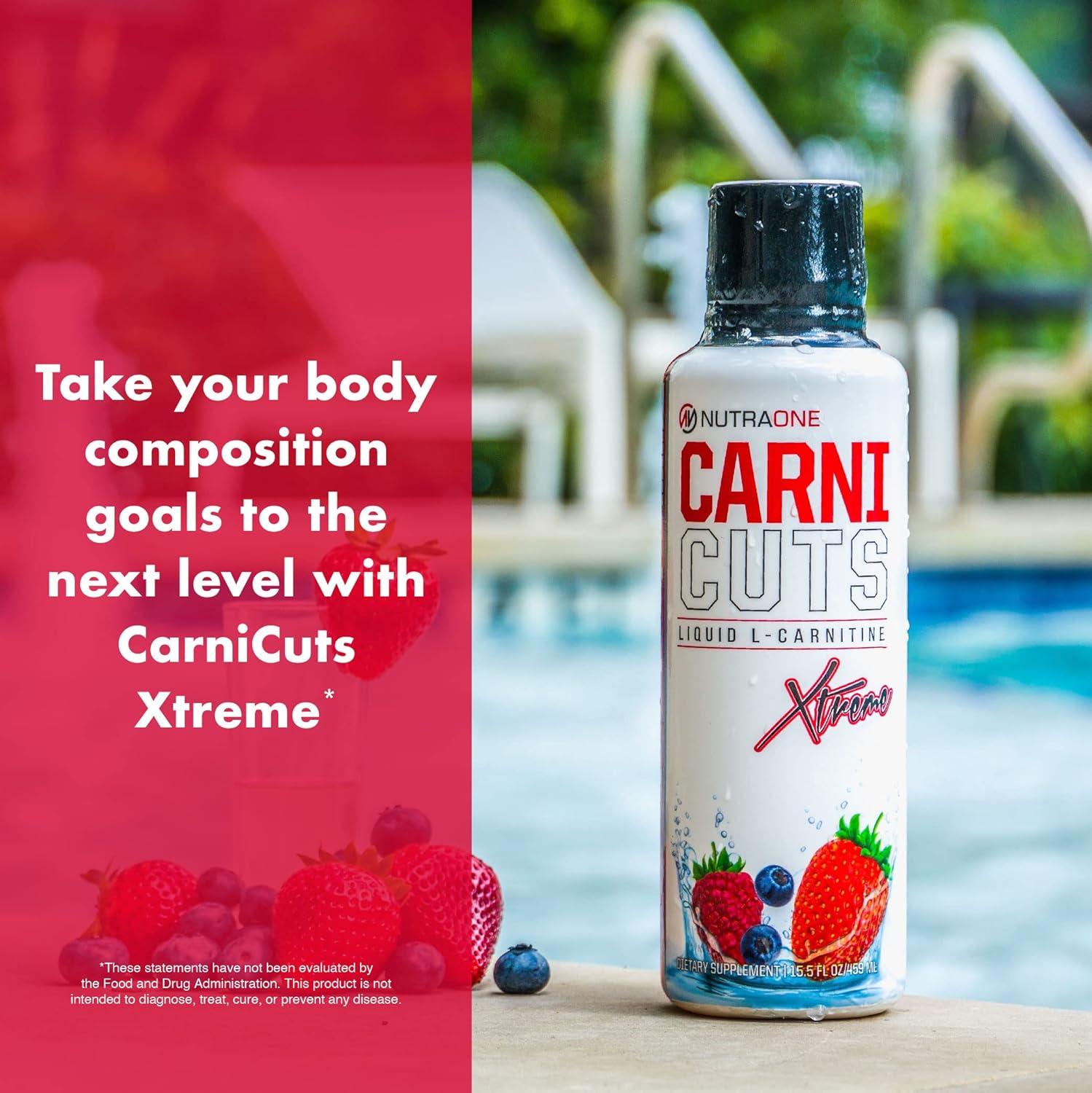 NutraOne Carnicuts Xtreme L-Carnitine Liquid Supplement - Stimulant Free  Pineapple Flavor | 31 Servings - International Shipping Available | Buy Now  with Express International Delivery