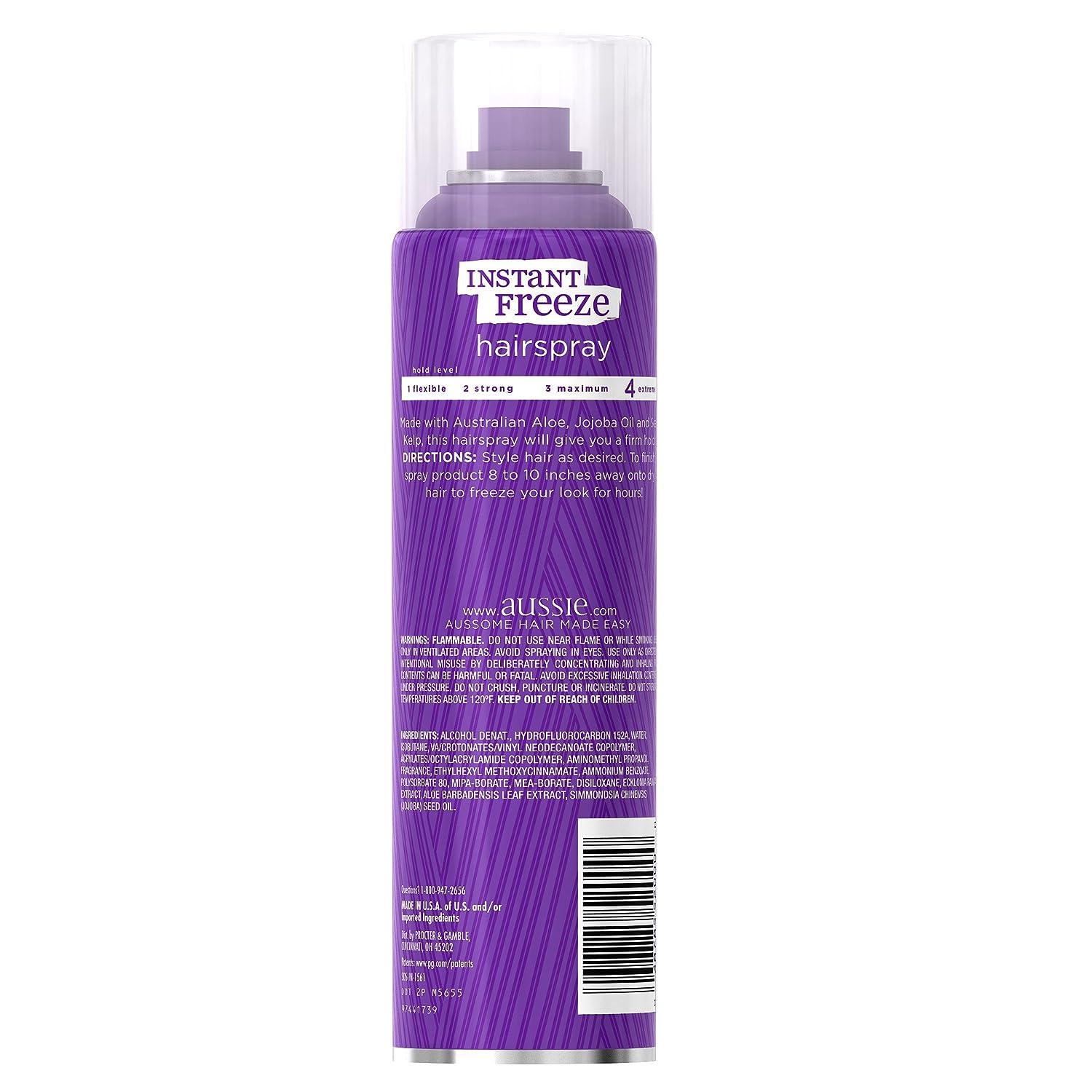 Instant Freeze Aerosol Hairspray 7 Oz
