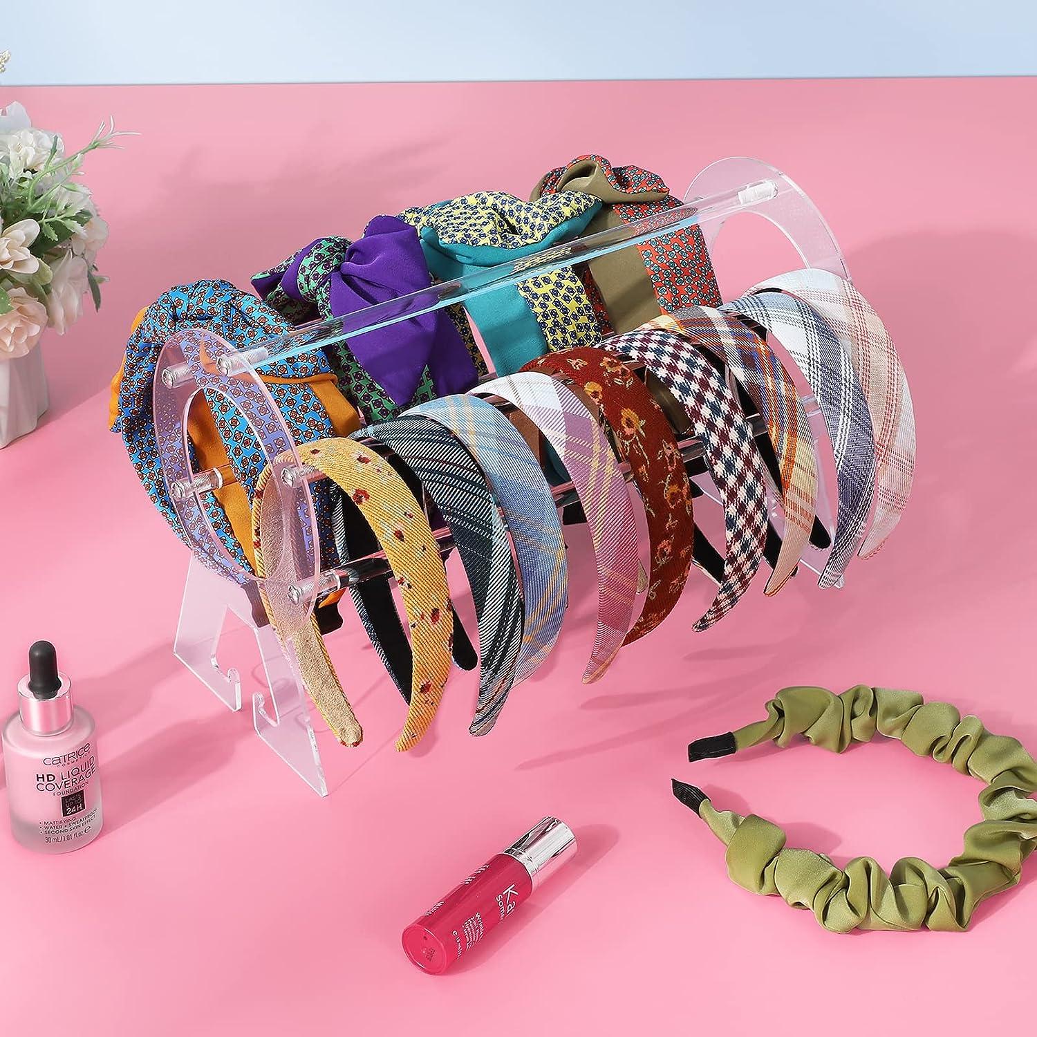 FRCOLOR Hair Tie Display Stand Headband Holder Headband  Organizer Hair Accessory Organizer Jewelry Stand Girls Hair Ties Scrunchies  for Girls Hair Tie Organizer Storage Bracelet Acrylic : Beauty & Personal