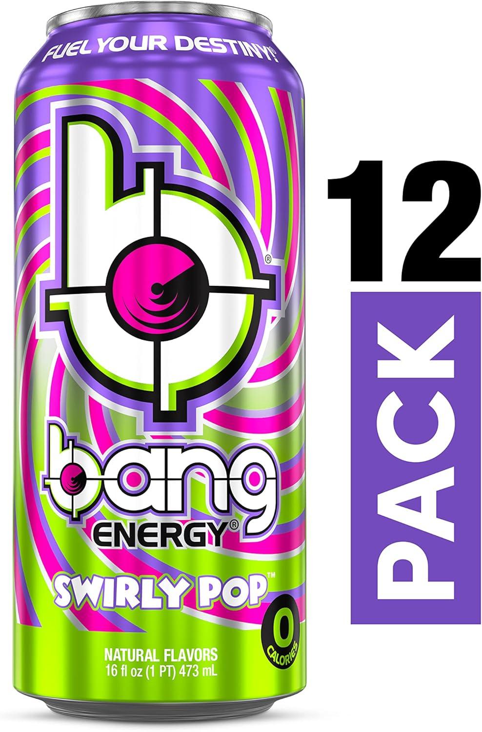 Buy Bang Energy Swirly Pop - Sugar-Free Energy Drink (16 oz