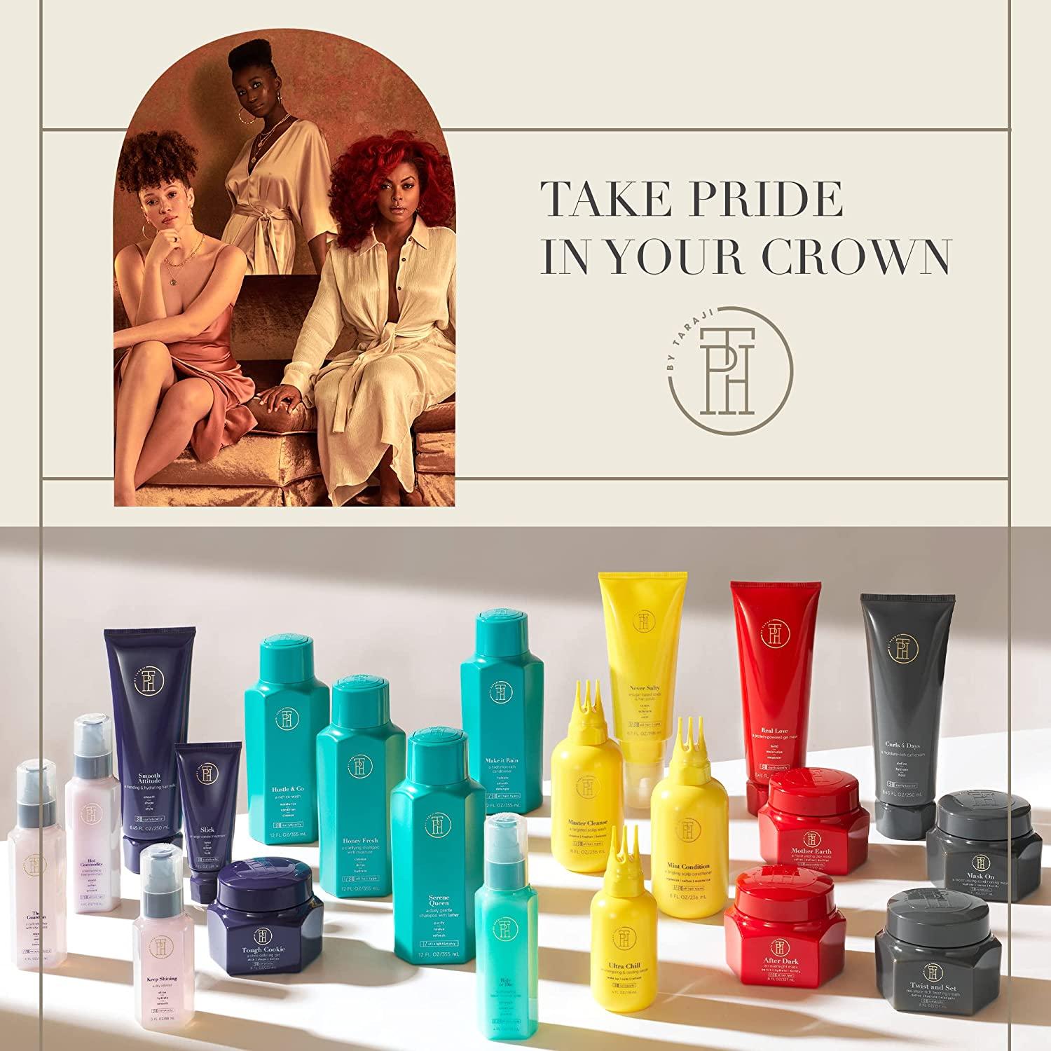 TPH BY TARAJI Master Cleanse Scalp Treatment Wash Hair Rinse For