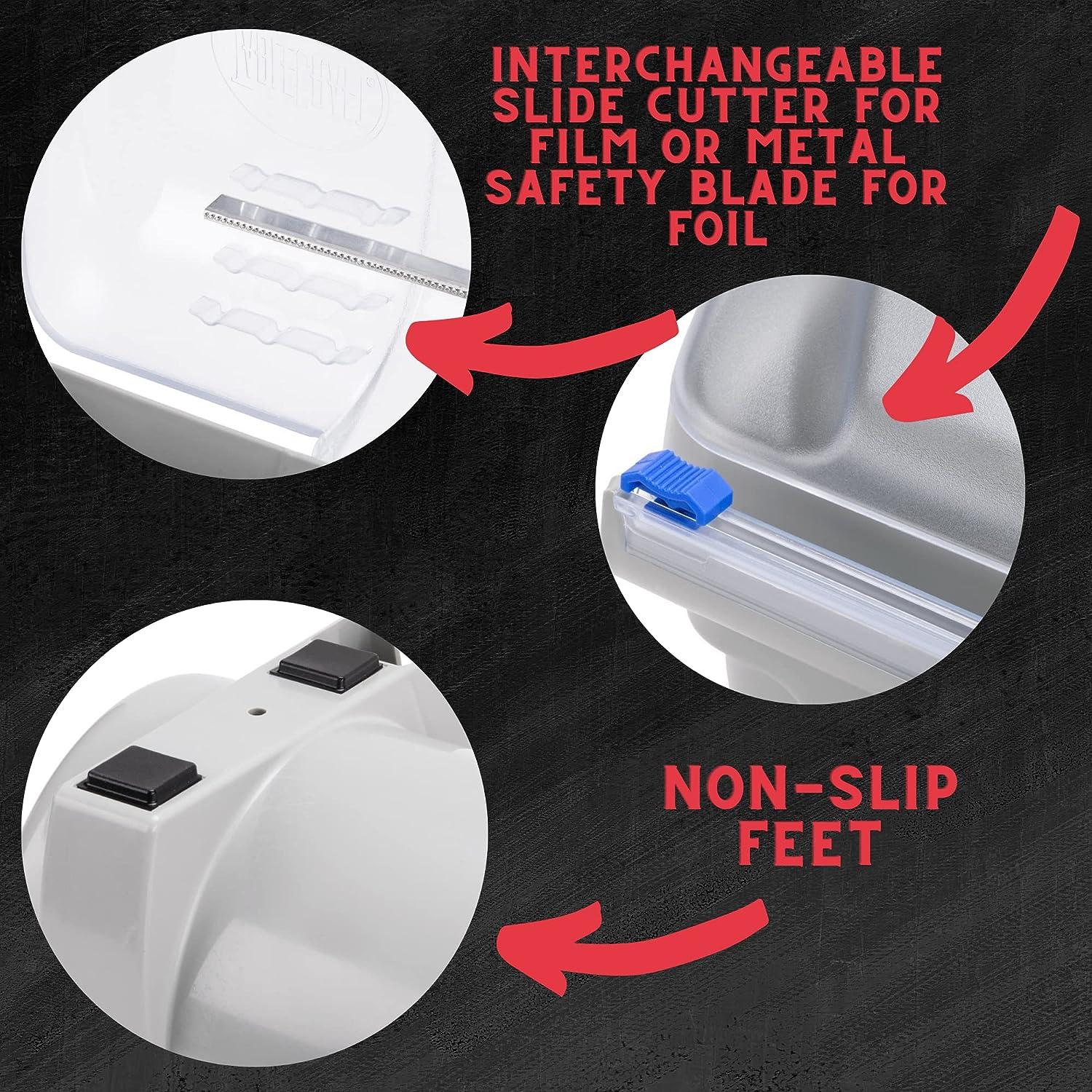 Tablecraft Film Wrapper Film Dispenser, Kenkut Single Roll of Plastic