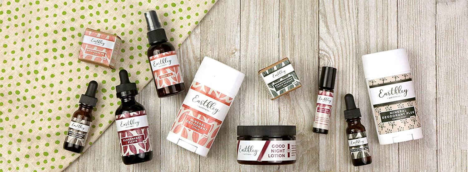 Earthley Good Night Lotion Magnesium, Apricot Oil, Shea Butter