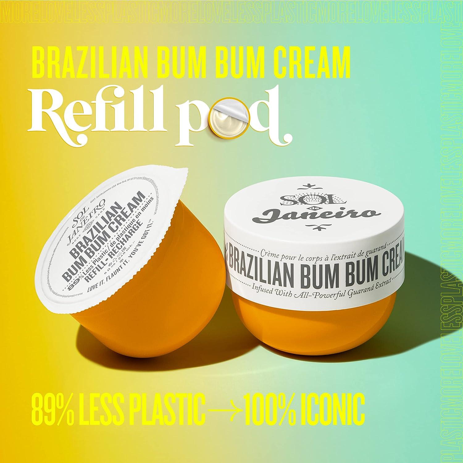 Sol de Janeiro Brazilian Bum Bum Cream Refill Pod 240mL/8.1 oz Hydrating Body Moisturizer