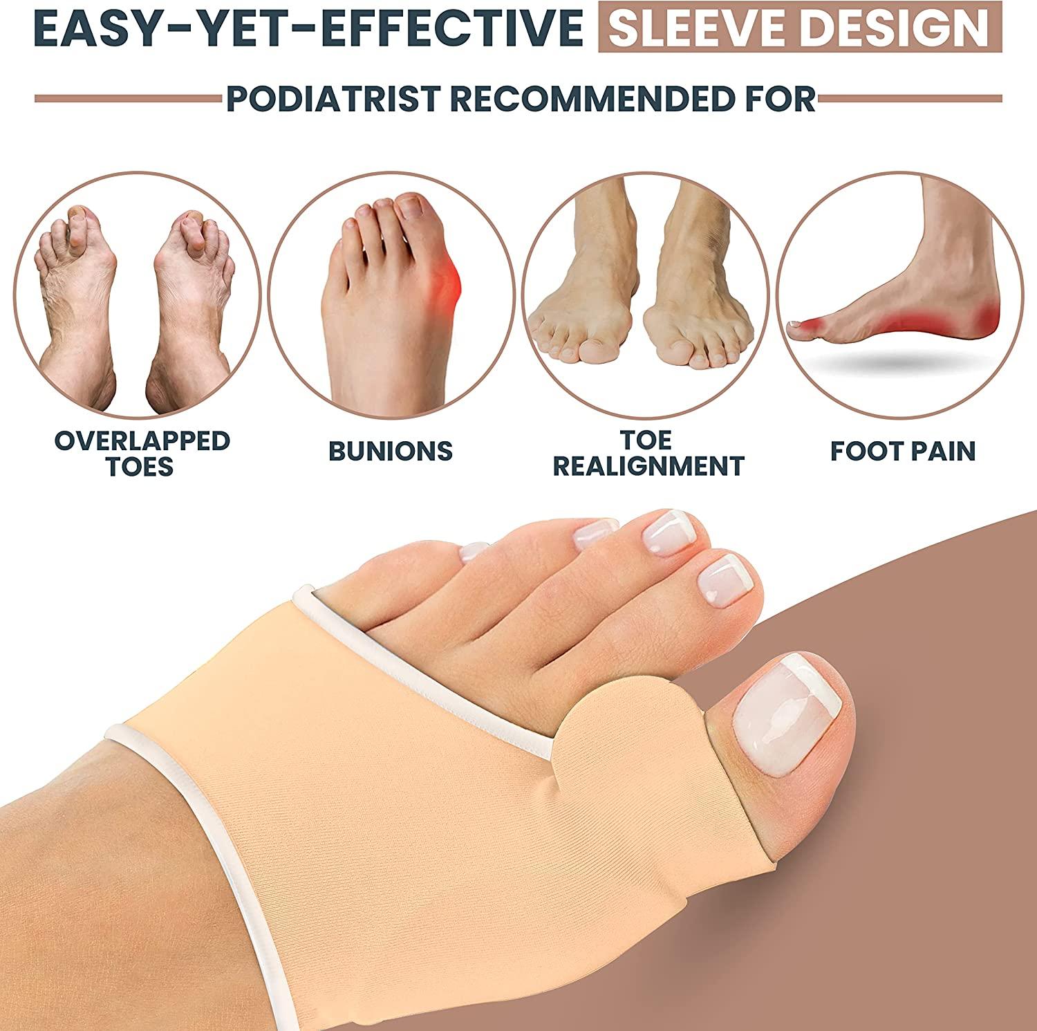 Bunion Corrector Kit for Men & Women 11pcs Relief Set with Toe