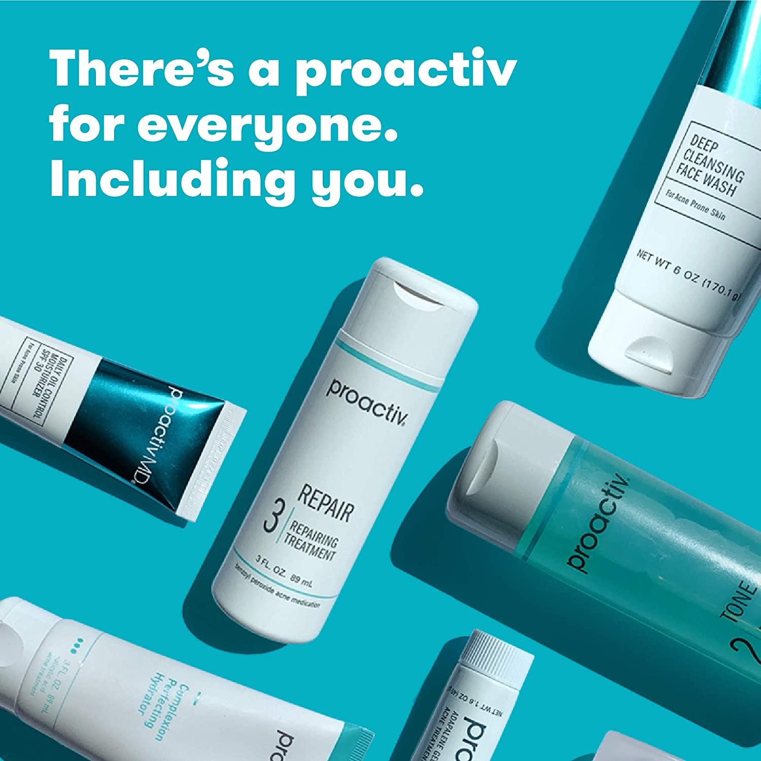 Proactiv+ 2.5% Benzoyl Peroxide Exfoliating Face Wash - 90 Day