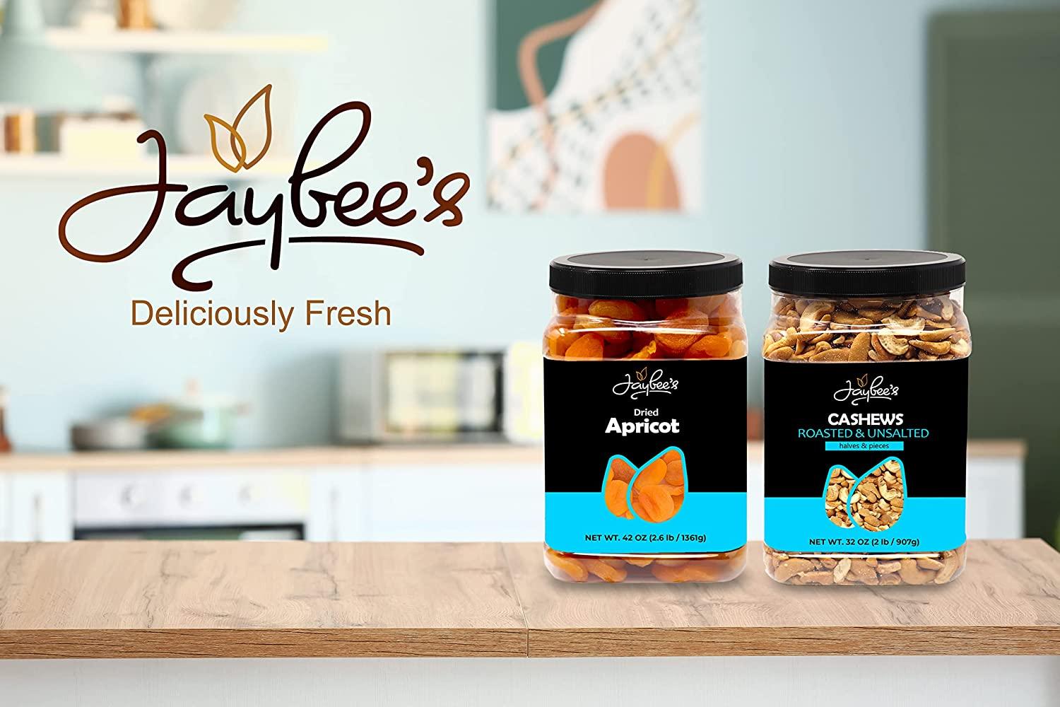 Dry Apricots 42 oz Reusable Jar Dry Apricot Sugar Free Snacks
