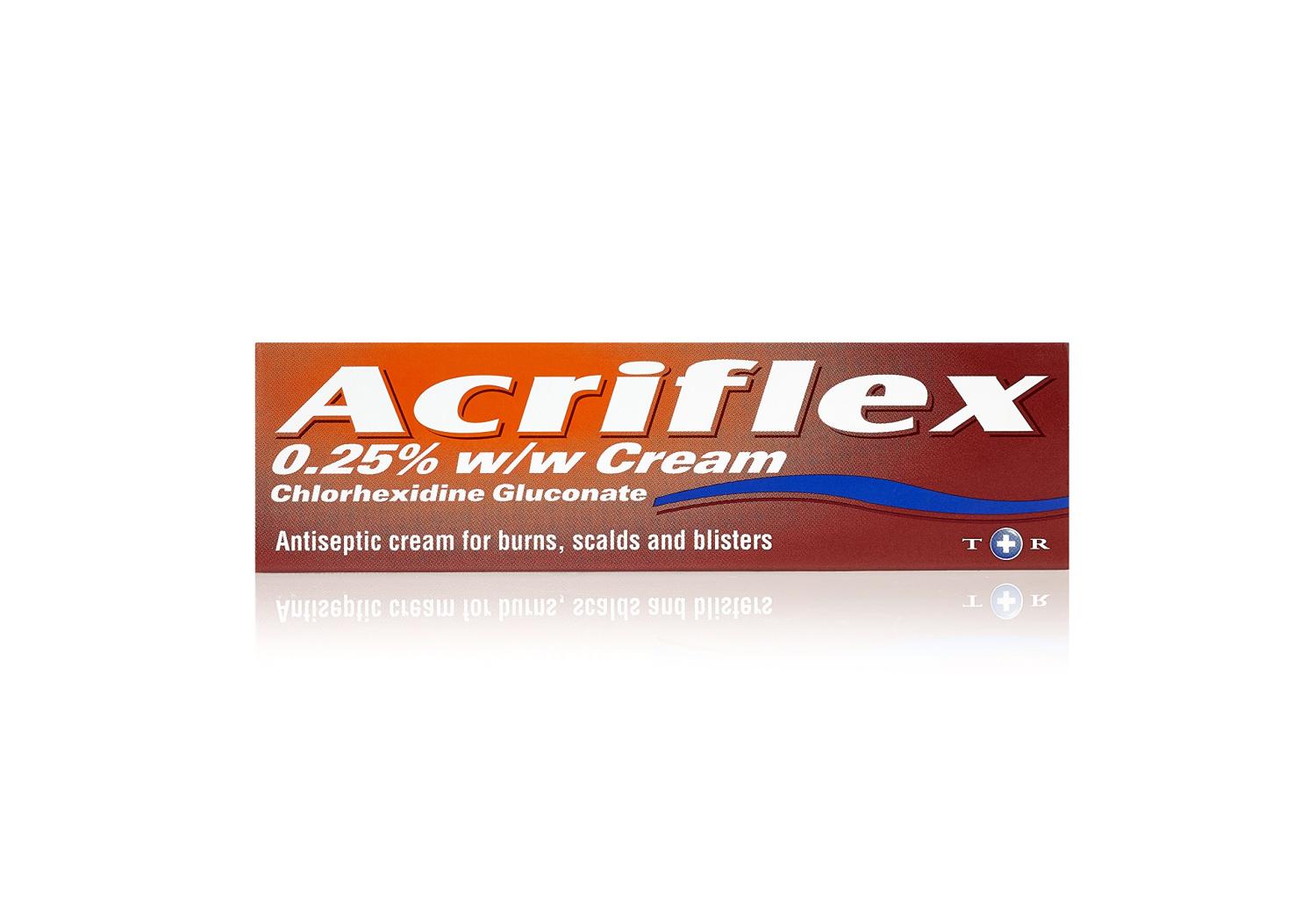 Acriflex Antiseptic Cream 30g Soothing and Effective for Burns Scalds