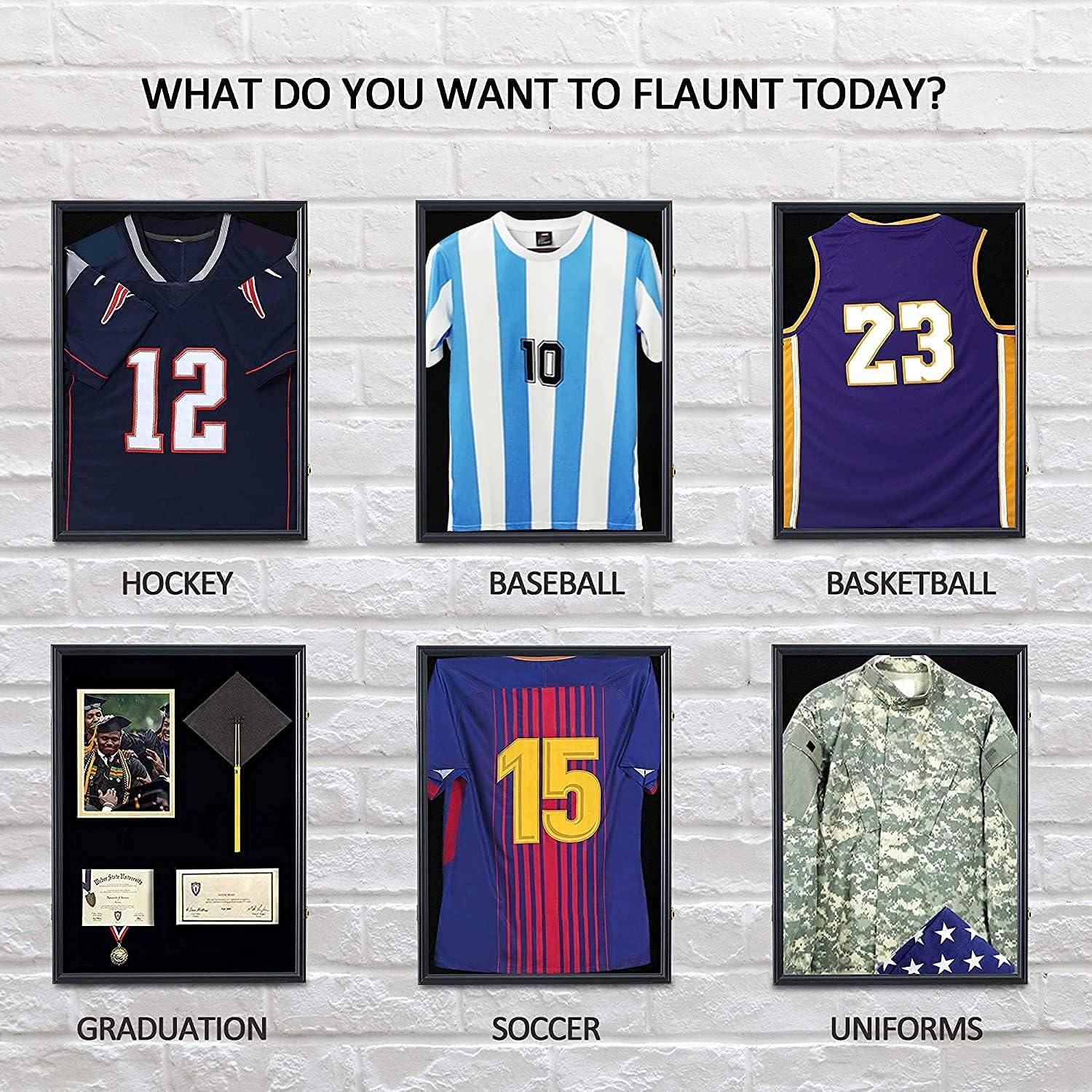 Temgee 2XL Jersey Display Frame Jersey Frame Display Case