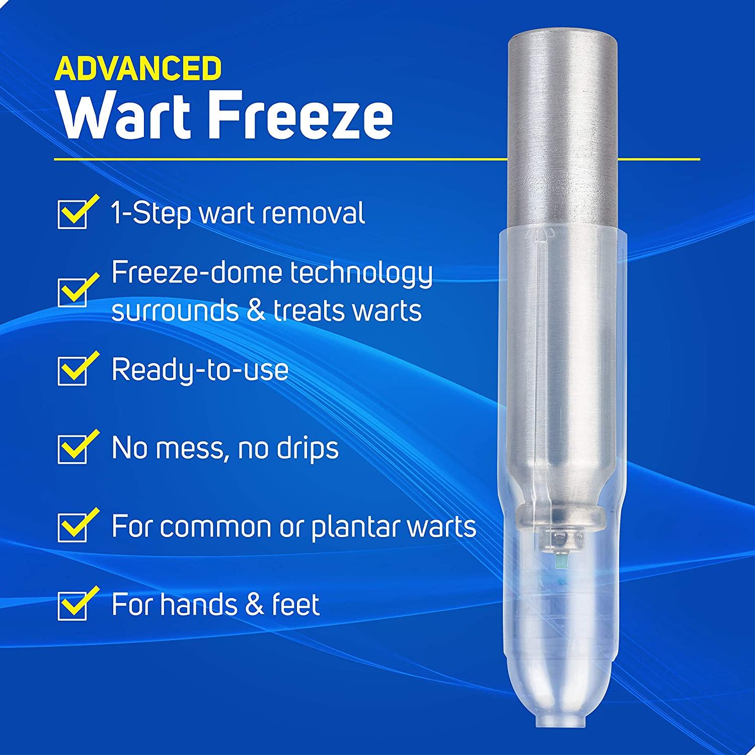 Care Science Wart Remover Freeze, 8 Applications 1Step Cryogenic