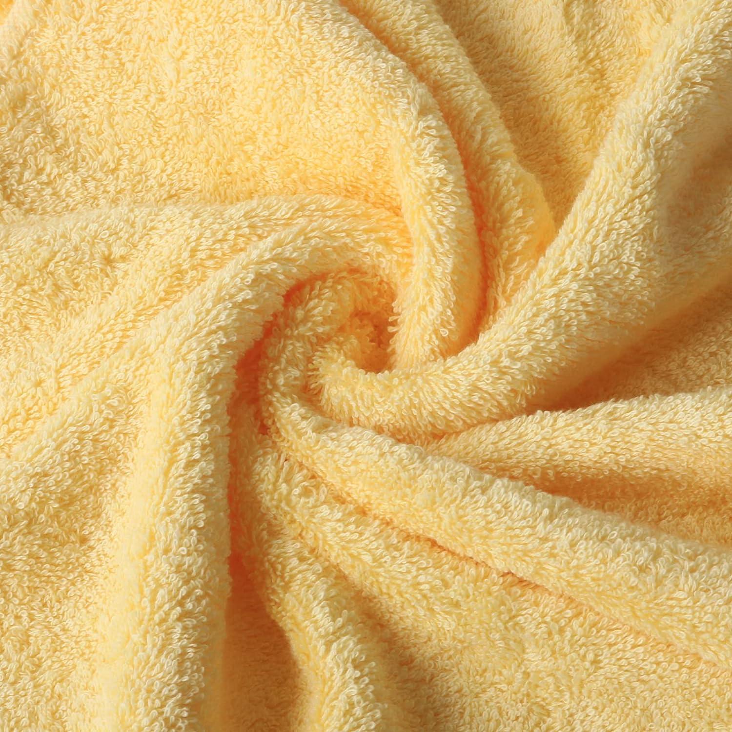 Yellow washcloths online