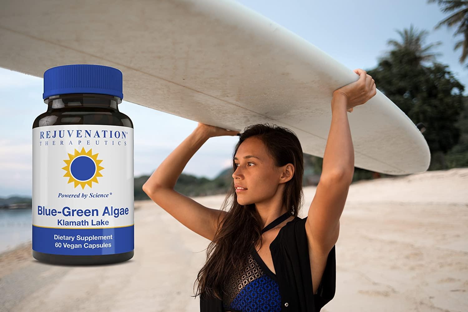 Klamath BlueGreen Algae Capsules Pure Source from Klamath Lake