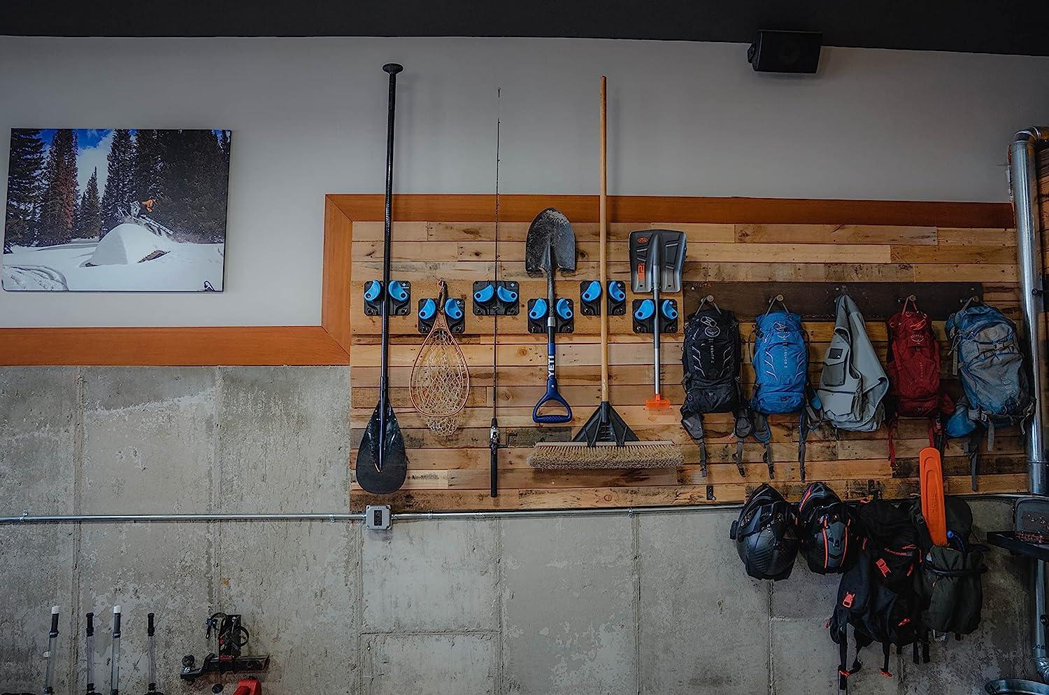 Pegboard ski rack best sale