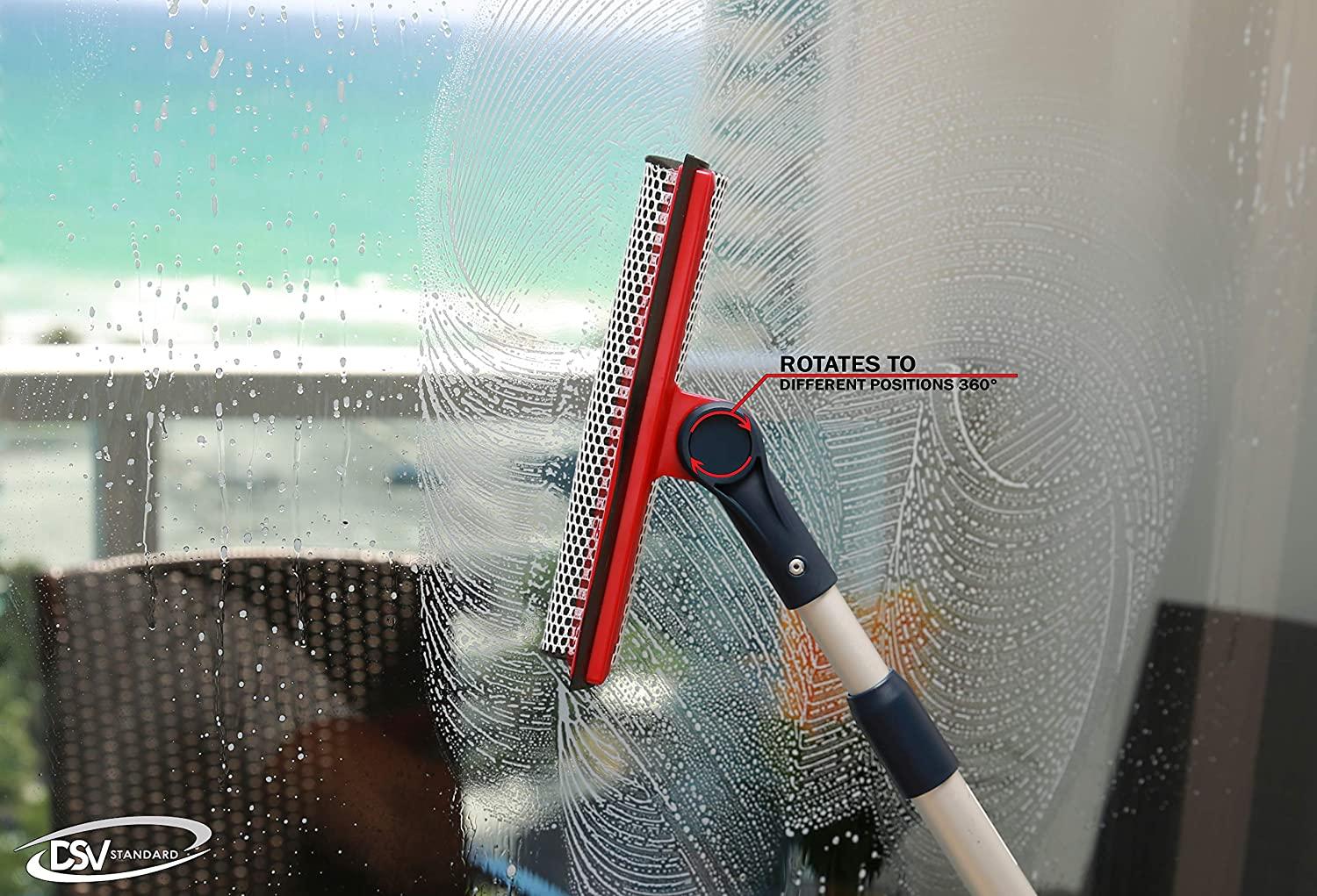 DSV Standard Window Squeegee for Window Cleaning, Window Cleaner Tool for  Car Windshield 7.9” Length