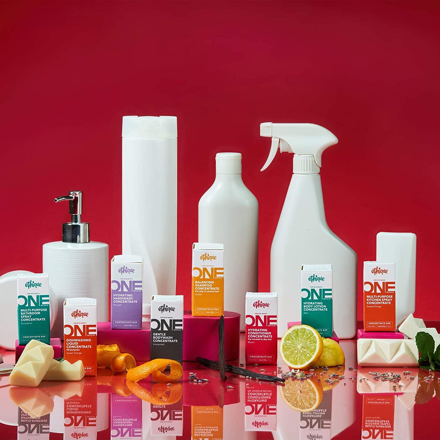 Ethique Hydrating Body Lotion Concentrate Bar Zest Sustainable