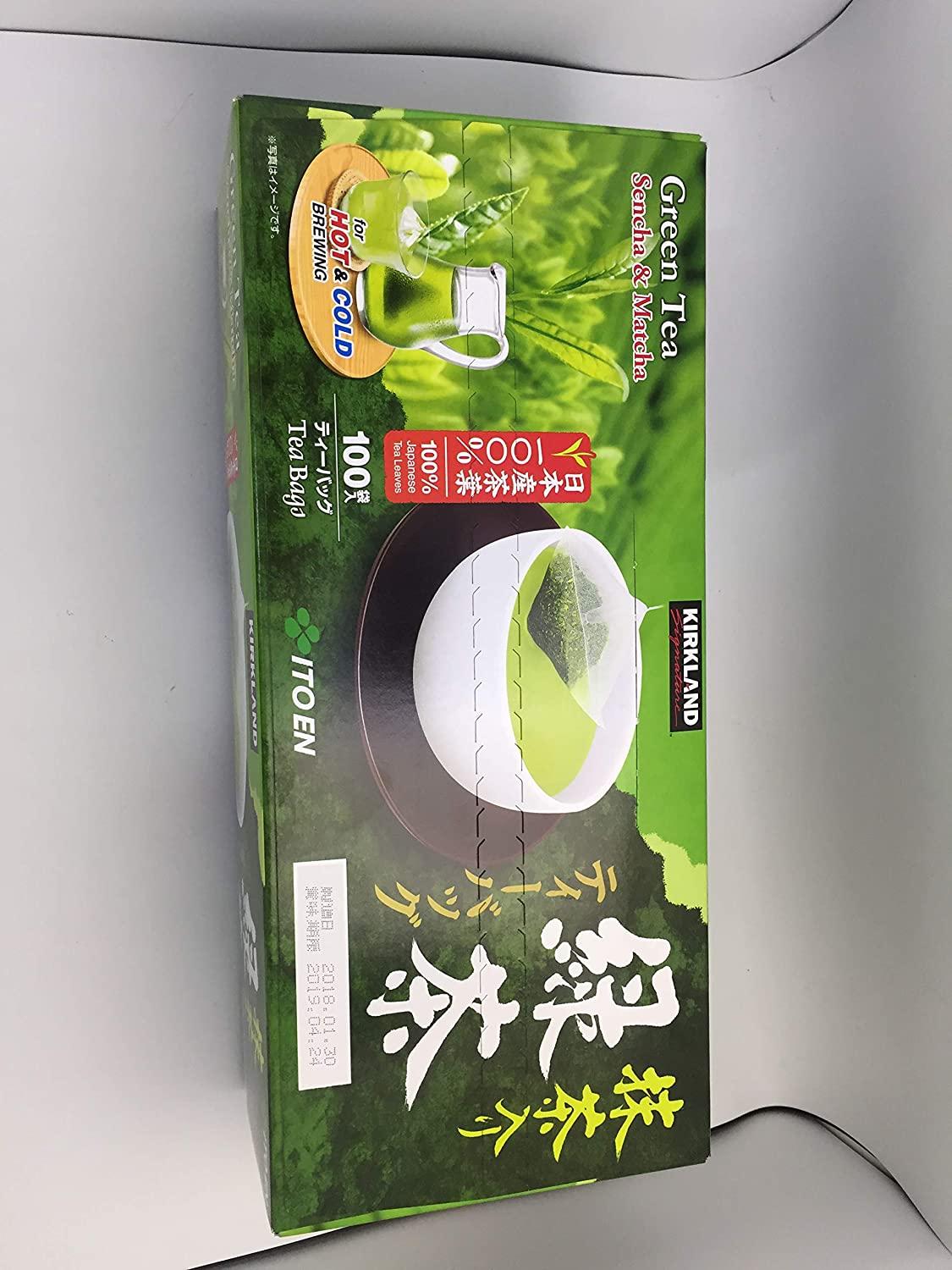 Kirkland Signature Ito En Matcha Blend Green Tea 100 Japanese Green