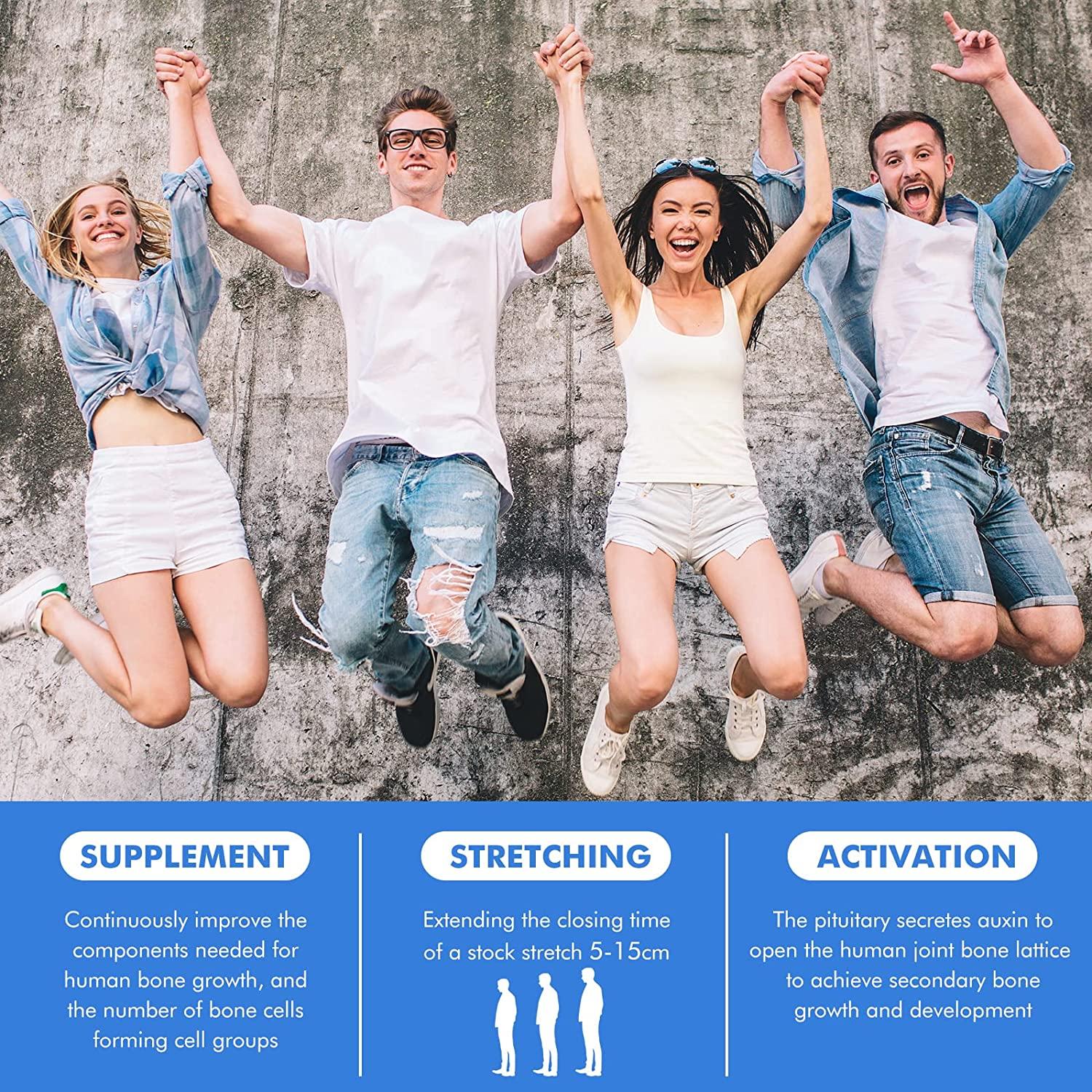 Height Growth Patches Heightenup Acupuncture Stimulating Patch for Bone Growth 90 pcs for