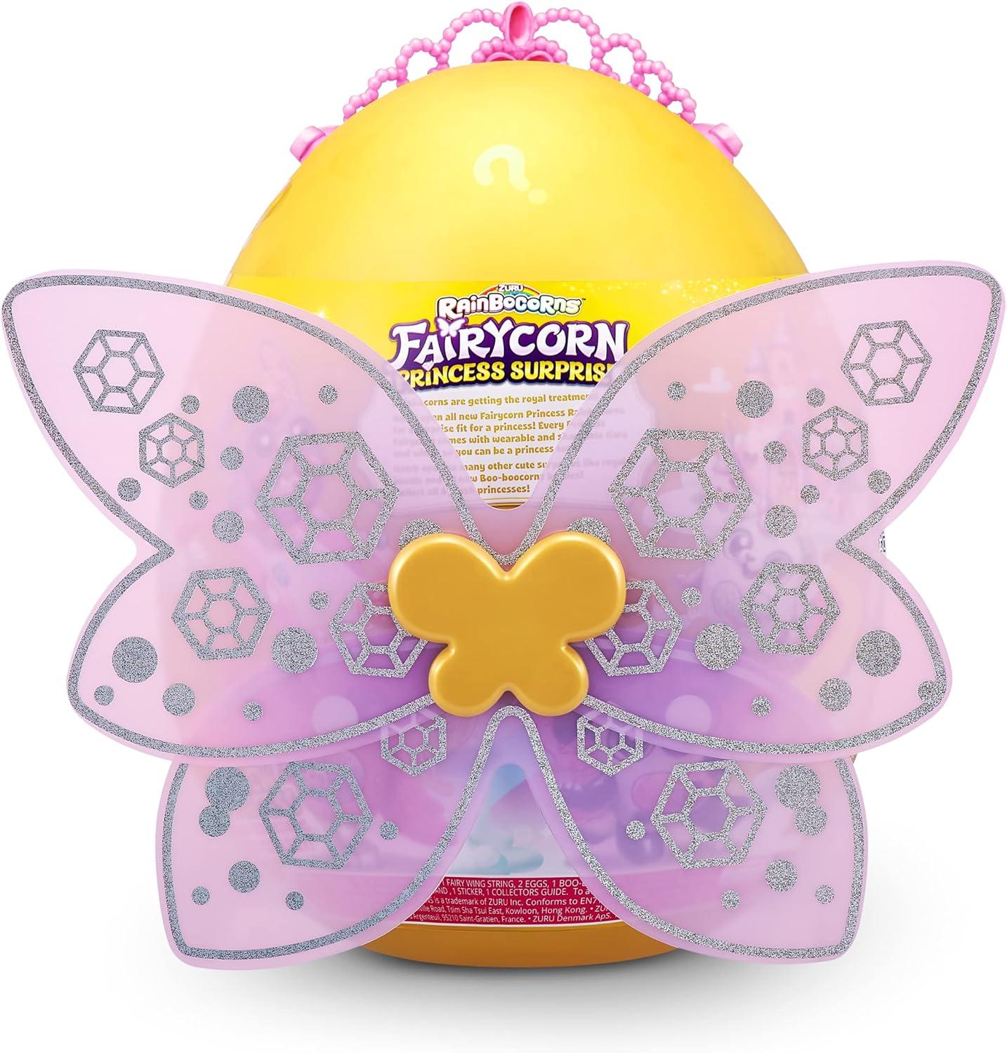 Rainbocorns Mermaidcorn Series 7 Sirena the Puppy - Collectible Pluche - Zeemeermin verrassingen, Knuffel pluche knuffeldier, stickers (puppy