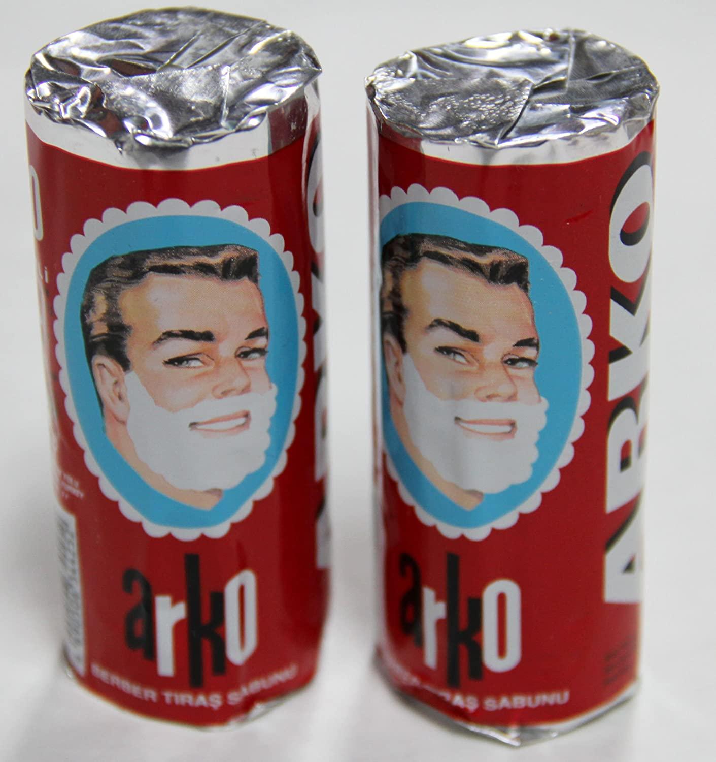 Arko Shaving Cream Soap Stick (2 Pack) by EVYAP