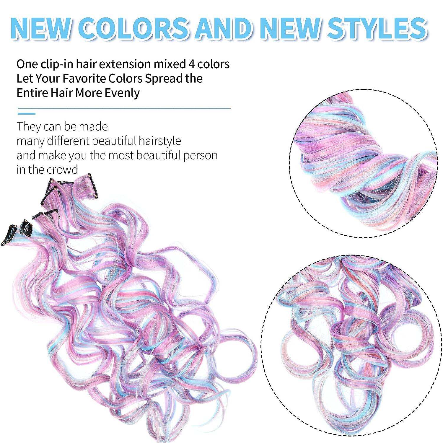 40 clip outlet in hair extensions