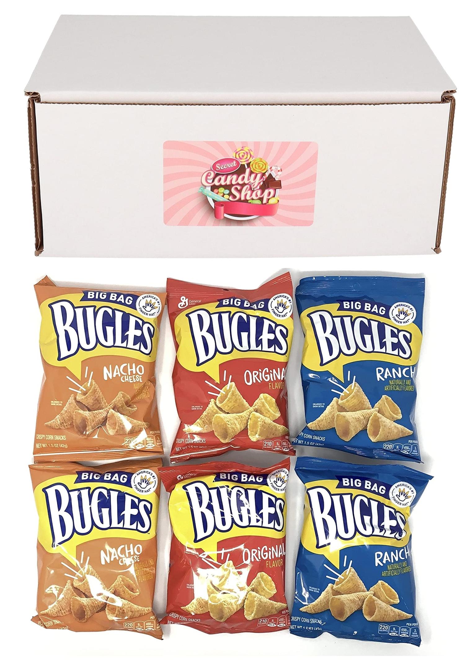 Bugles Snack Variety Pack of 3 Flavors (Original, Ranch, Nacho) (2 of