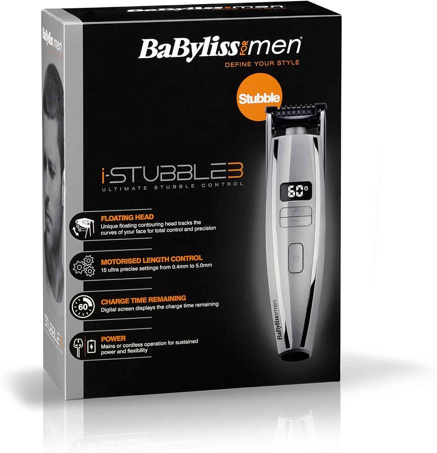 Hair Trimmer Babyliss I Stubble BaByliss I-Stubble Cordless Beard